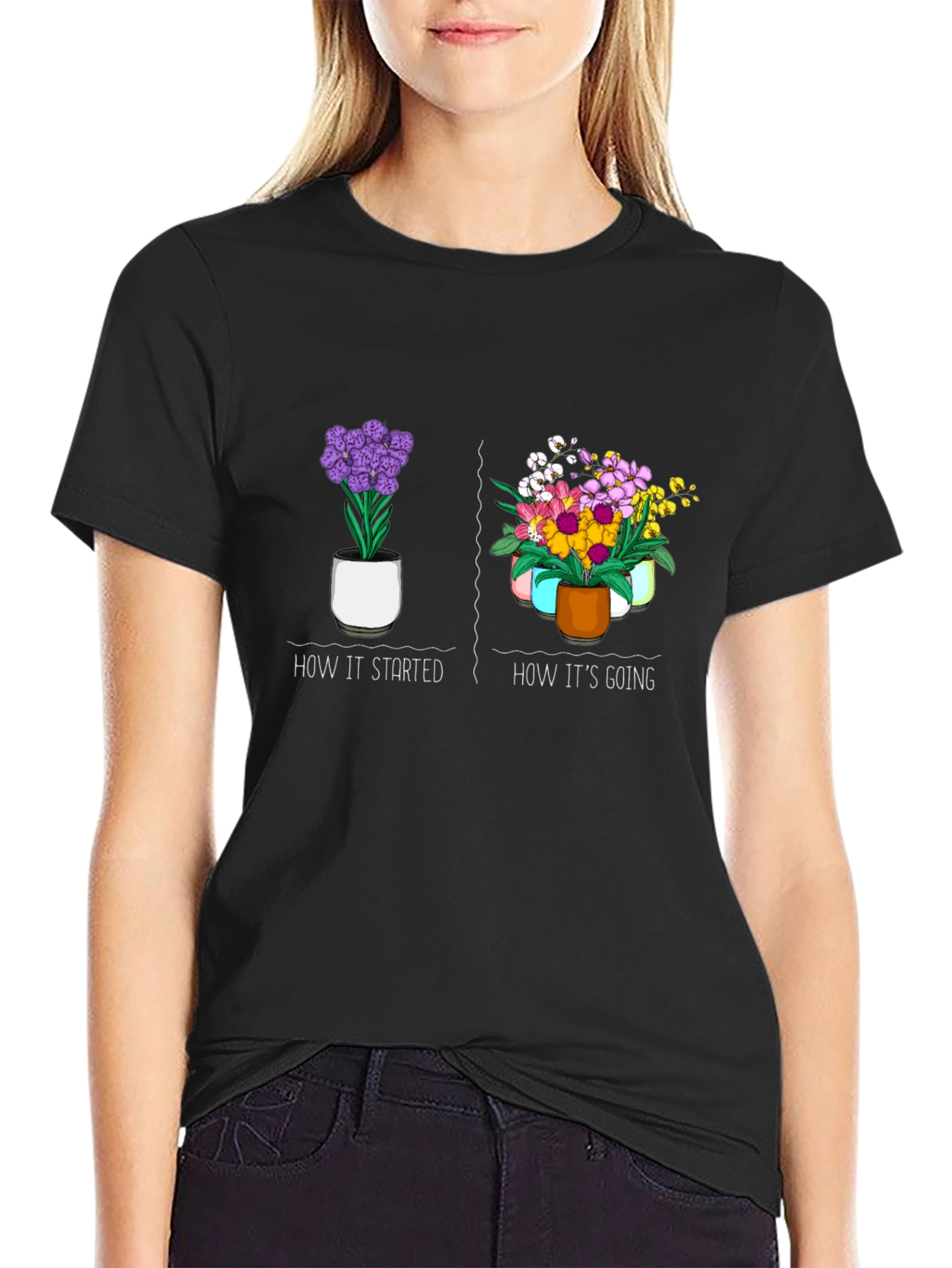 How it Started vs How Its Going T-Shirt