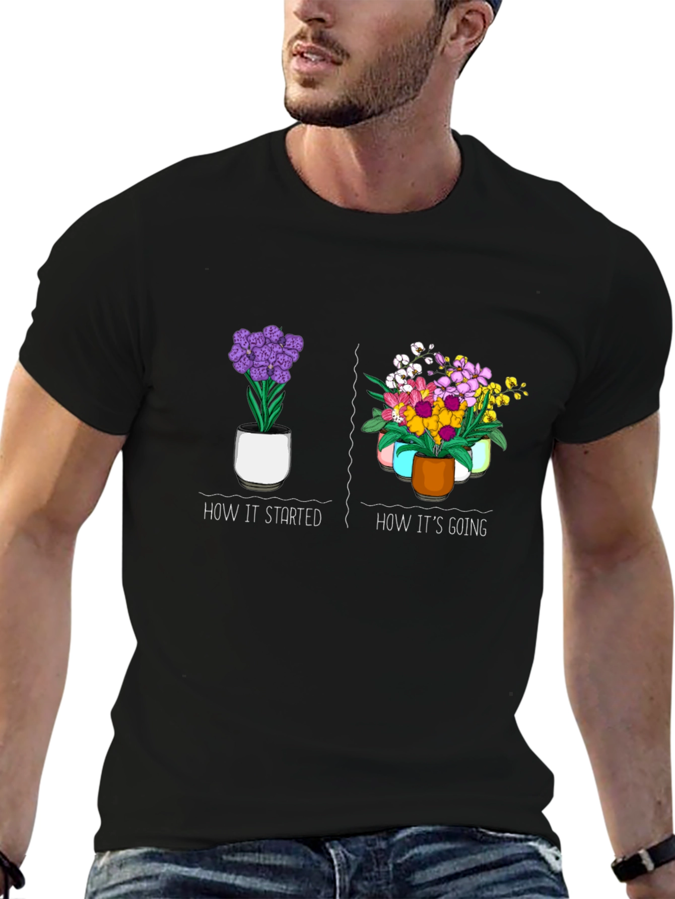 How it Started vs How Its Going T-Shirt