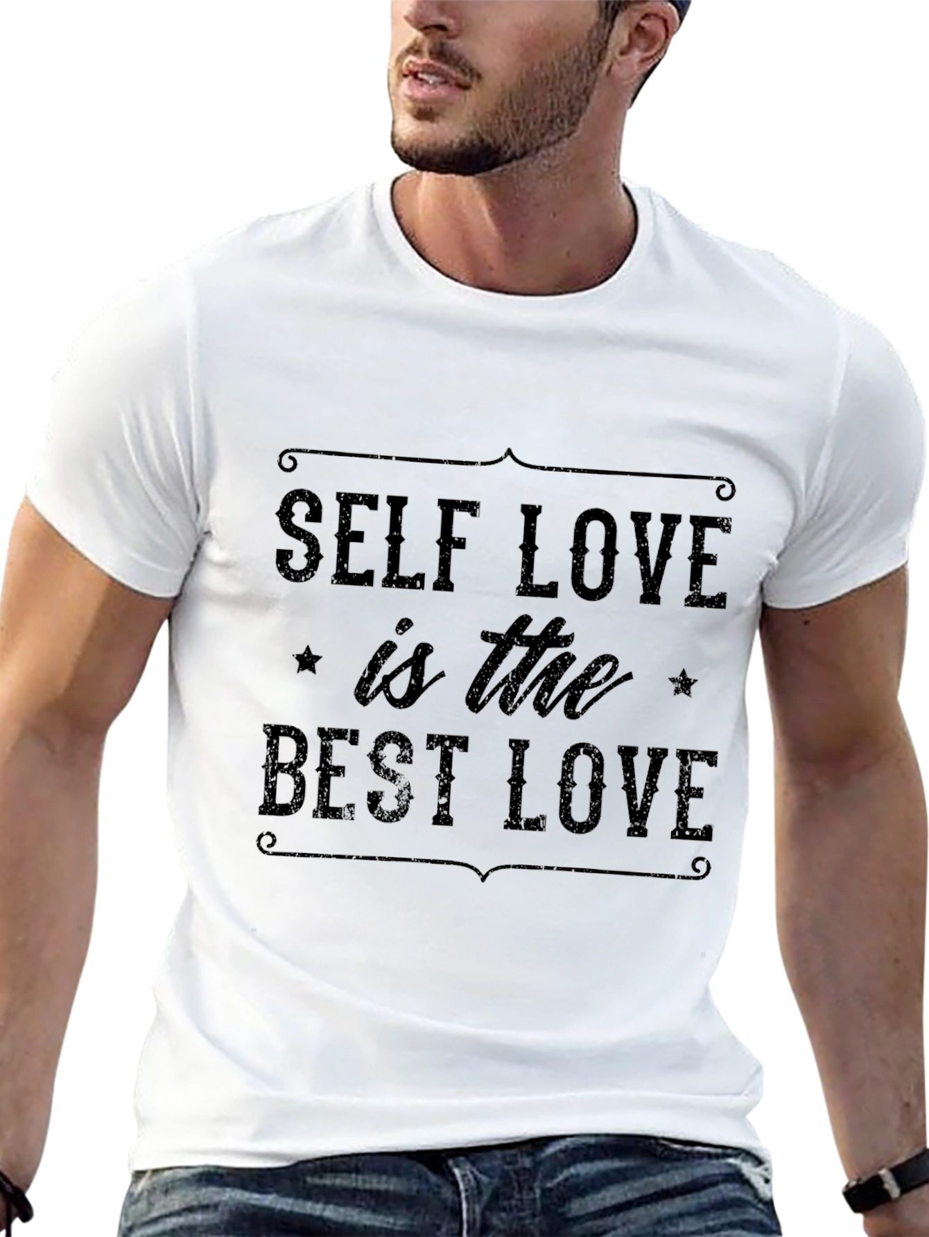 Self Love is the Best Love T-Shirt Black