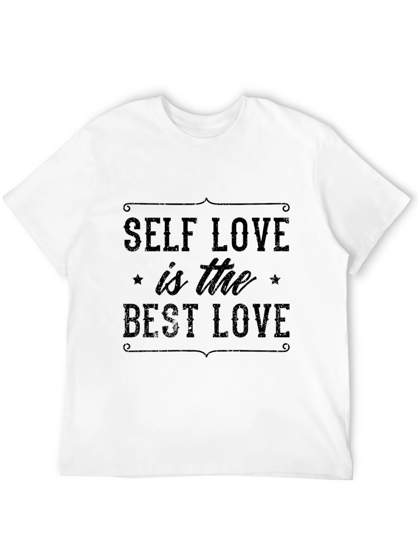 Self Love is the Best Love T-Shirt Black