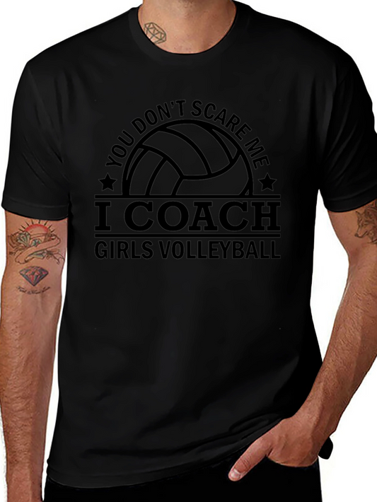 Volleyball Coach Graphic T-Shirt