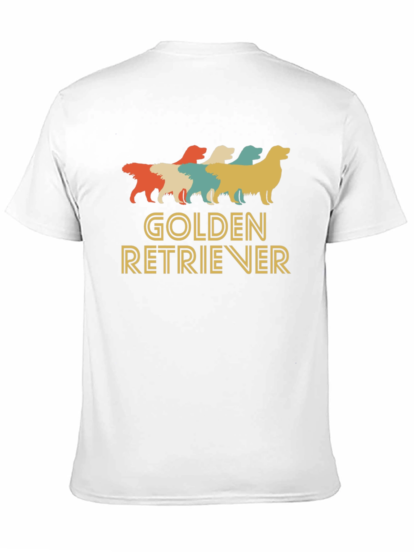 Retro Golden Retriever T-Shirt