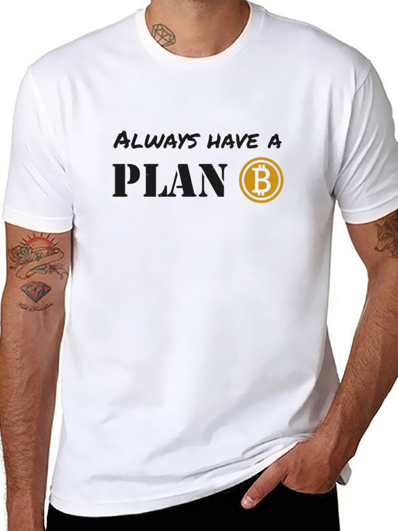 Always Have a Plan Bitcoin T-Shirt