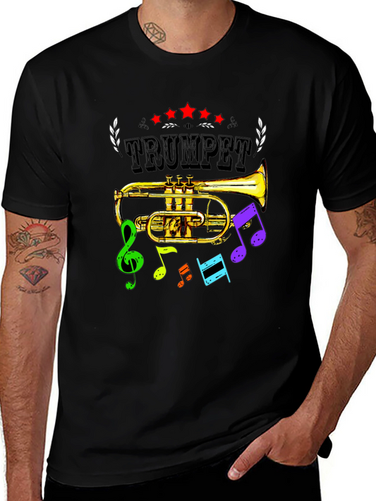 Trumpet Music Tee - Musicians Delight