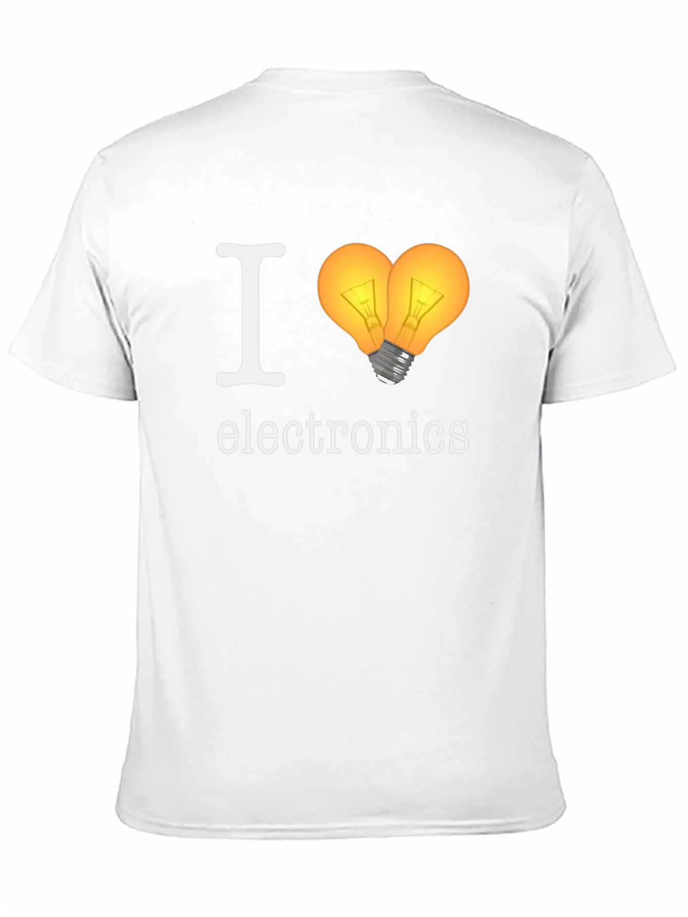 I Heart Electronics T-Shirt - Novelty Graphic Tee