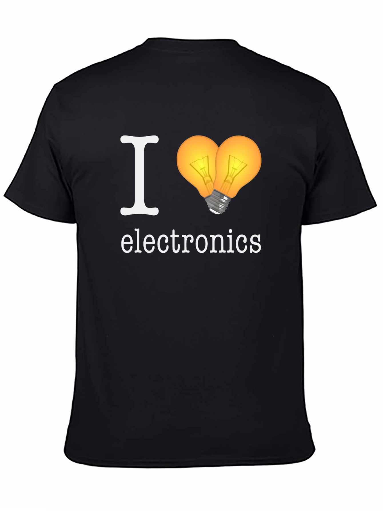 I Heart Electronics T-Shirt - Novelty Graphic Tee