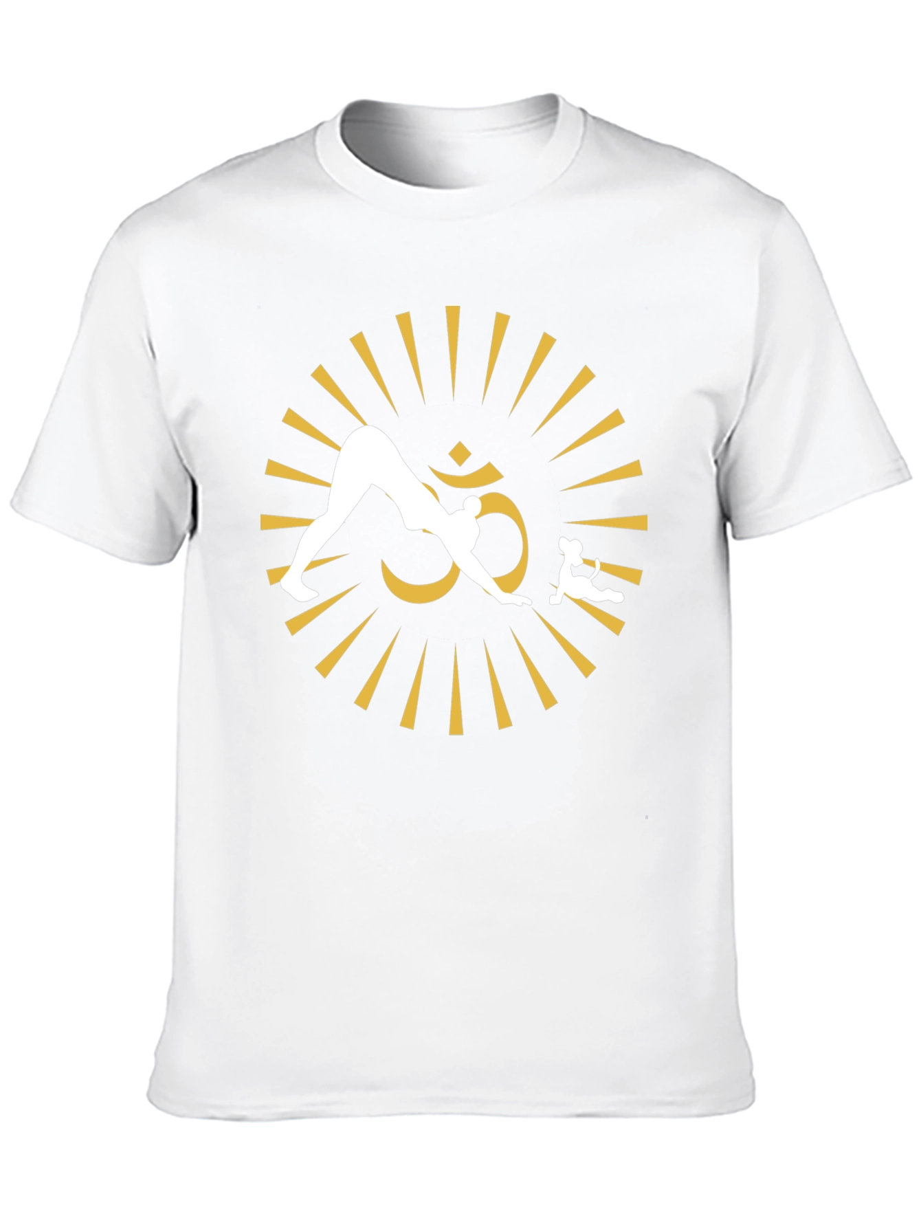 Yoga Om Symbol Black T-Shirt