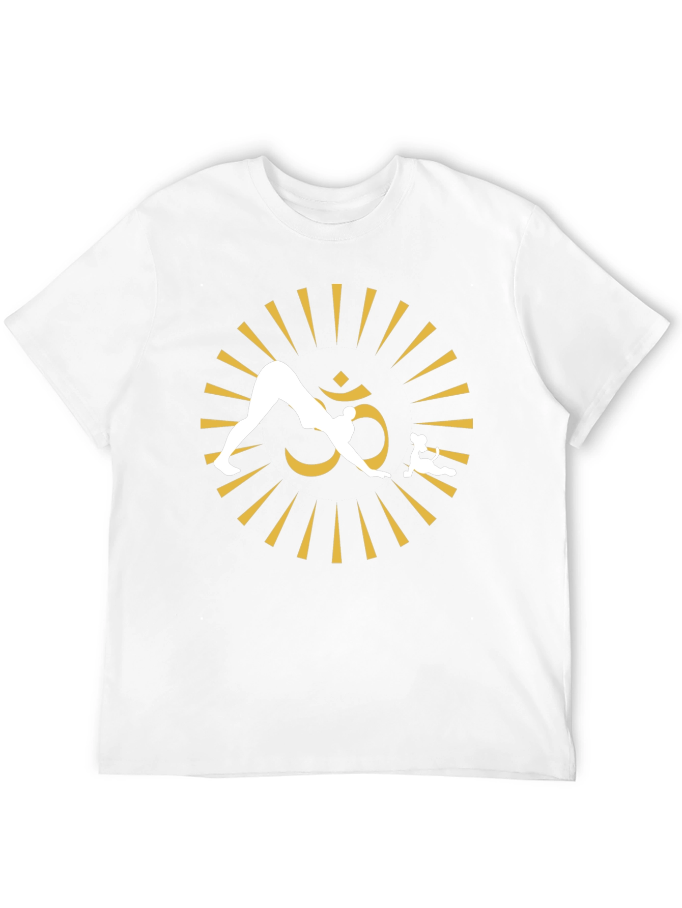 Yoga Om Symbol Black T-Shirt