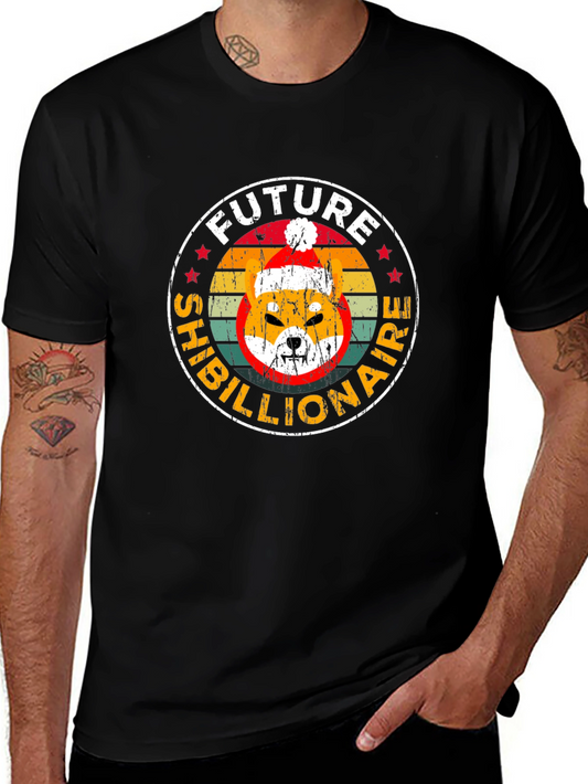 Future Shibillionaire Shiba Inu Graphic Tee