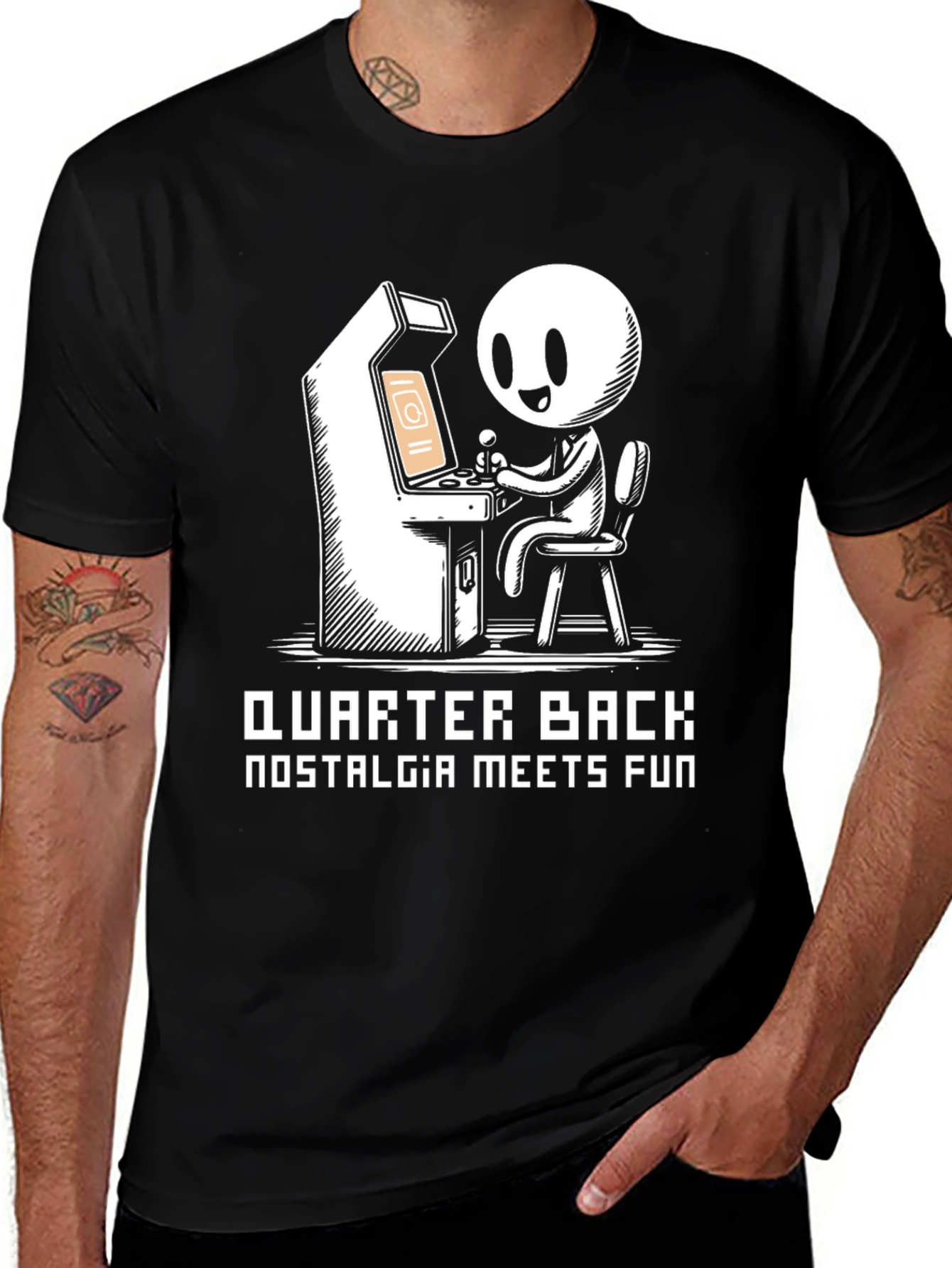 Quarter Back Nostalgia T-Shirt