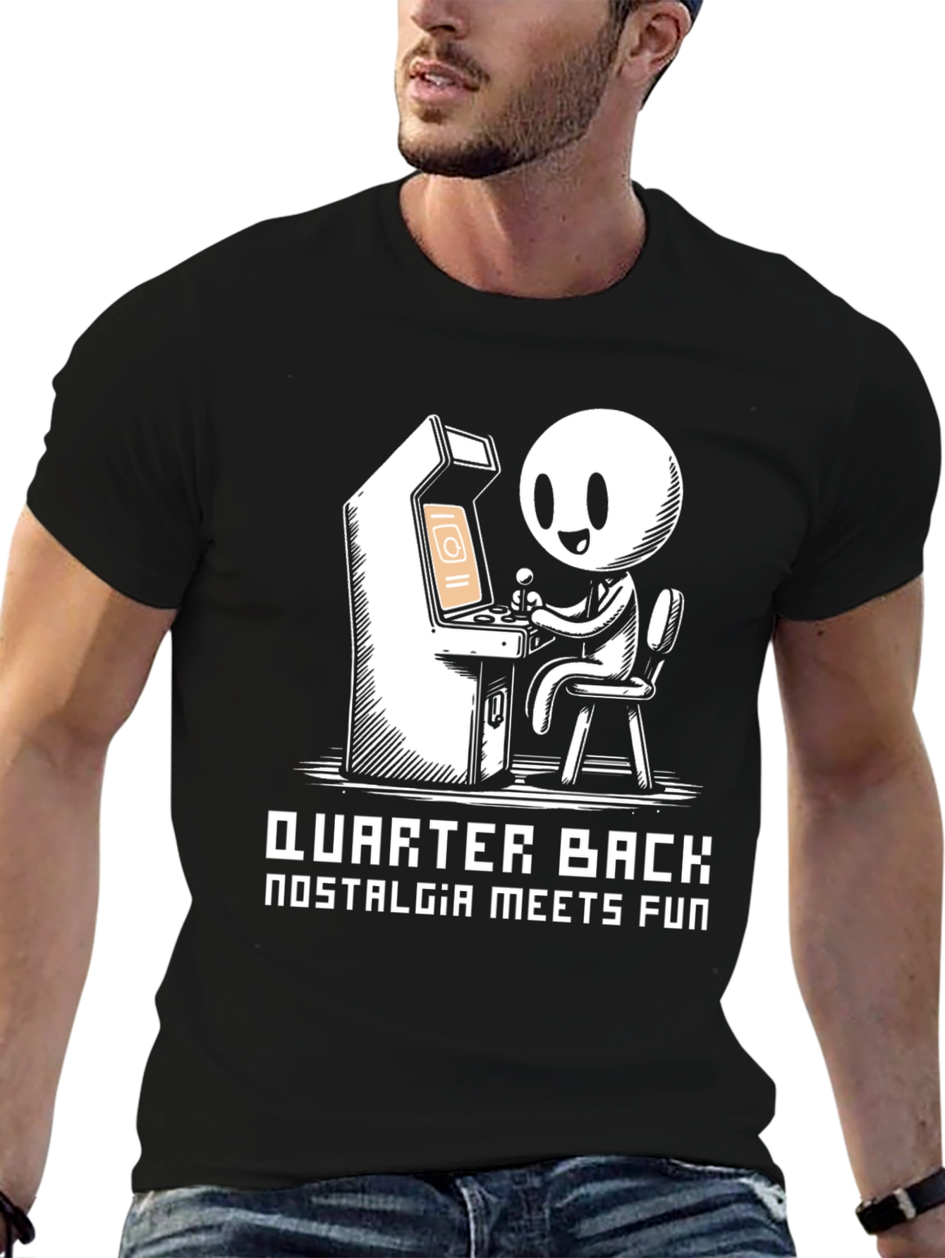 Quarter Back Nostalgia T-Shirt