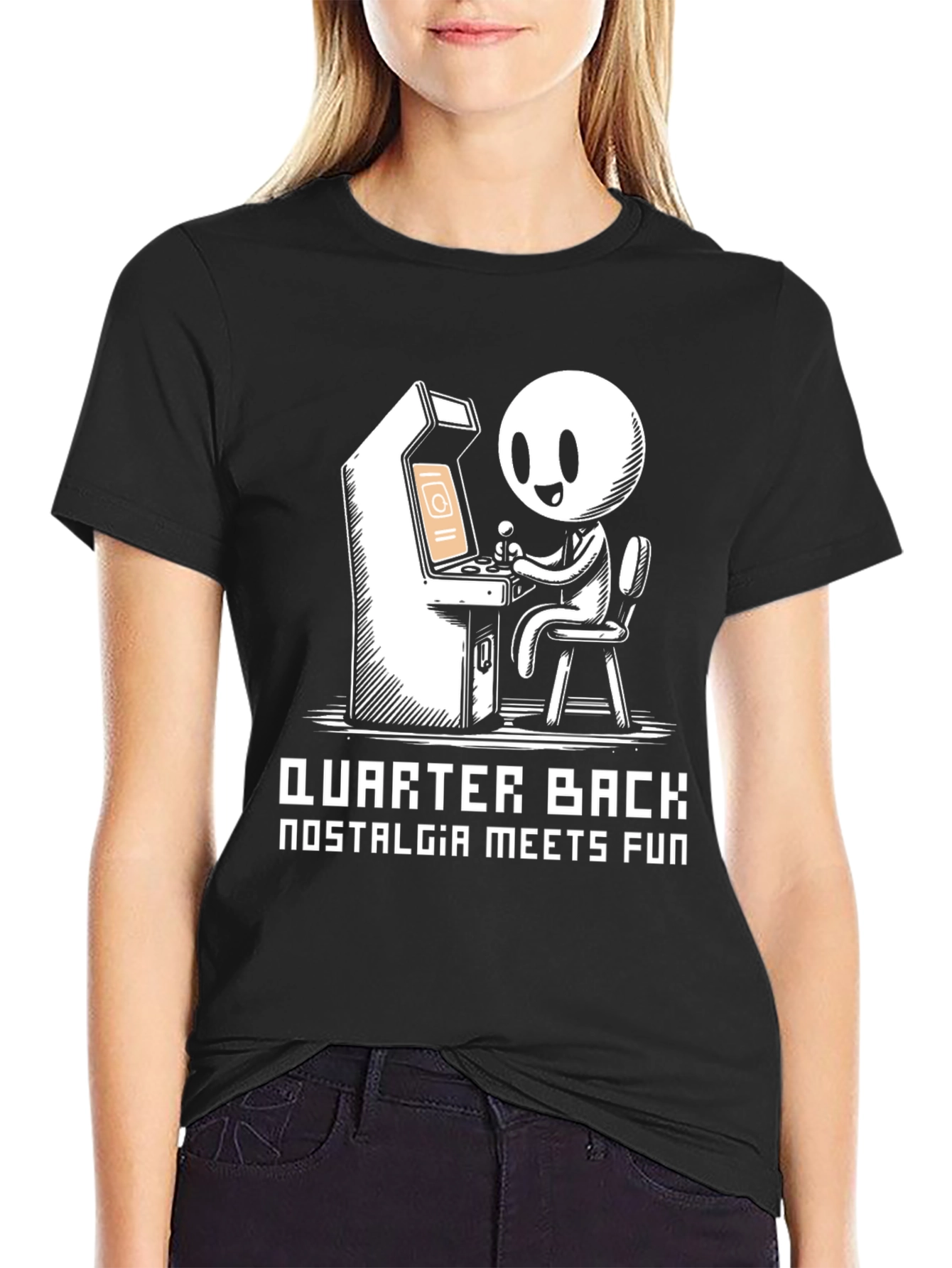 Quarter Back Nostalgia T-Shirt
