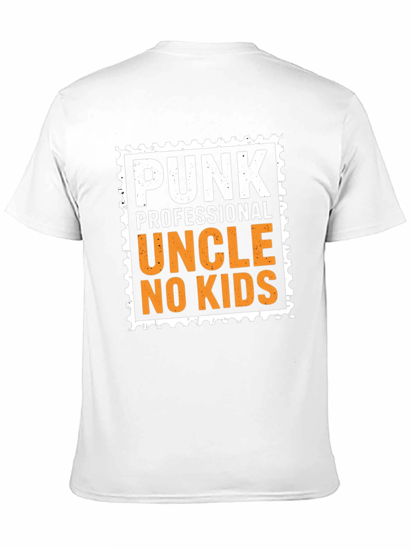 Punk Professional Uncle No Kids Black T-Shirt