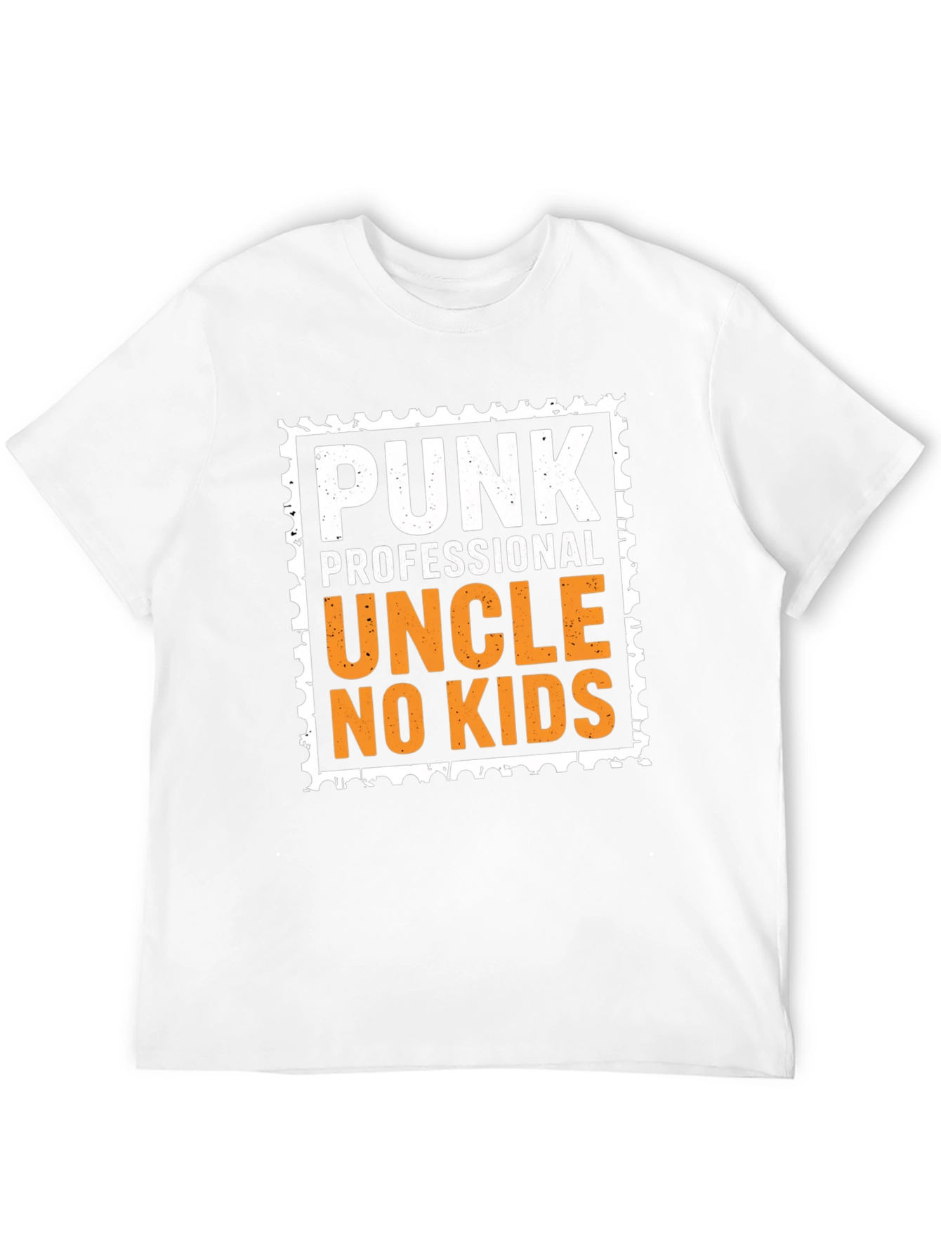 Punk Professional Uncle No Kids Black T-Shirt