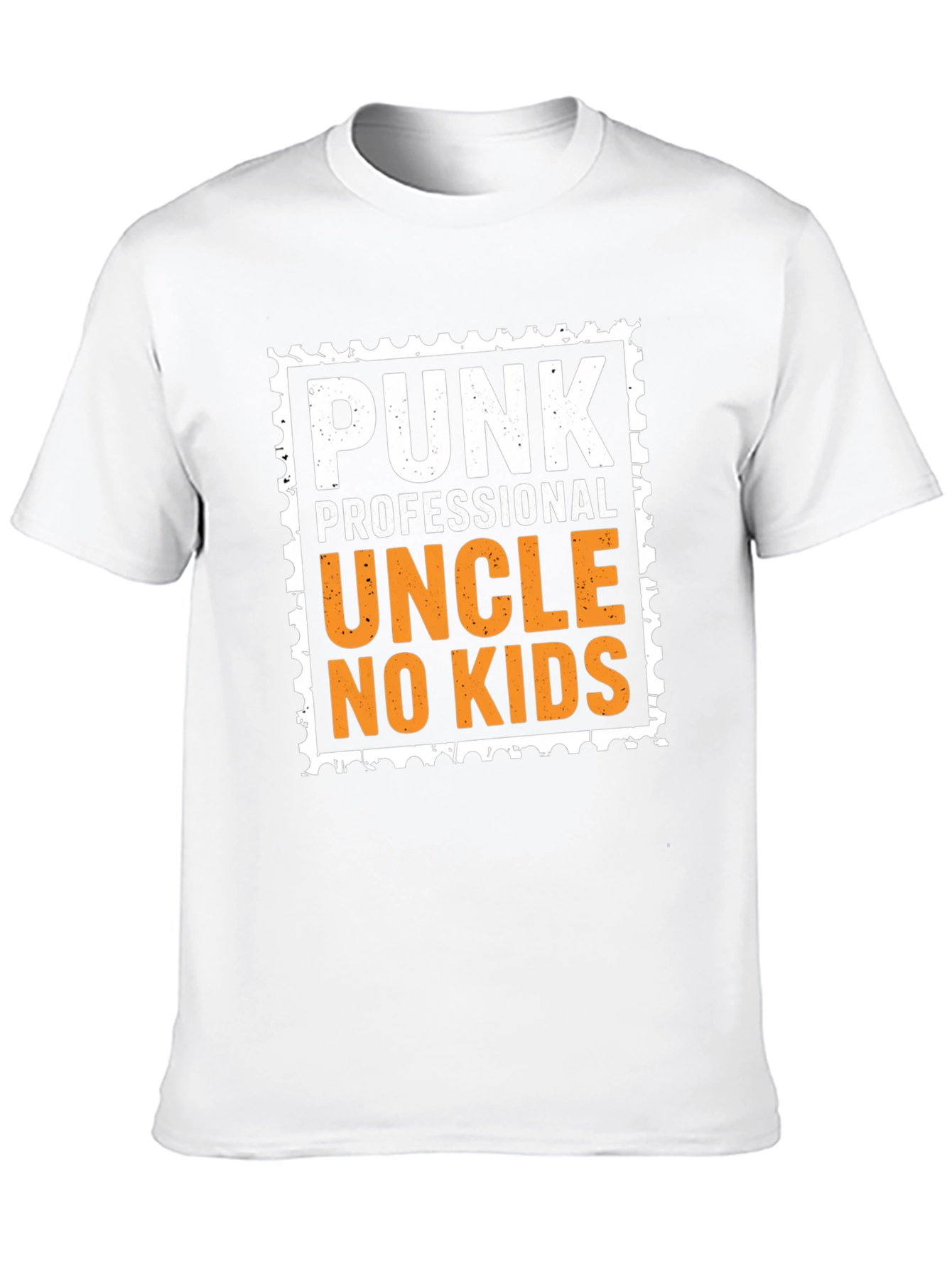 Punk Professional Uncle No Kids Black T-Shirt