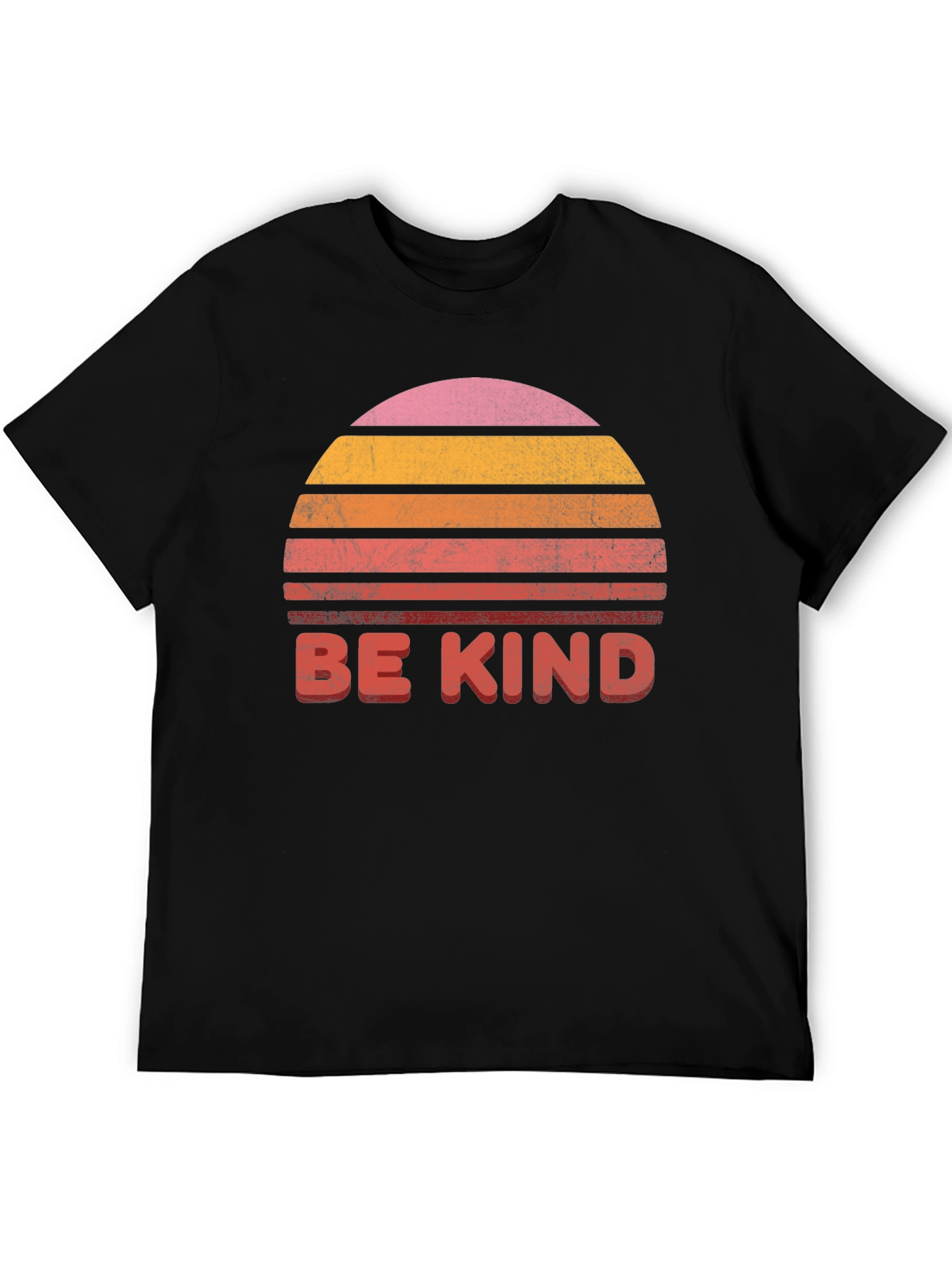 Retro Sunset Be Kind Graphic Tee