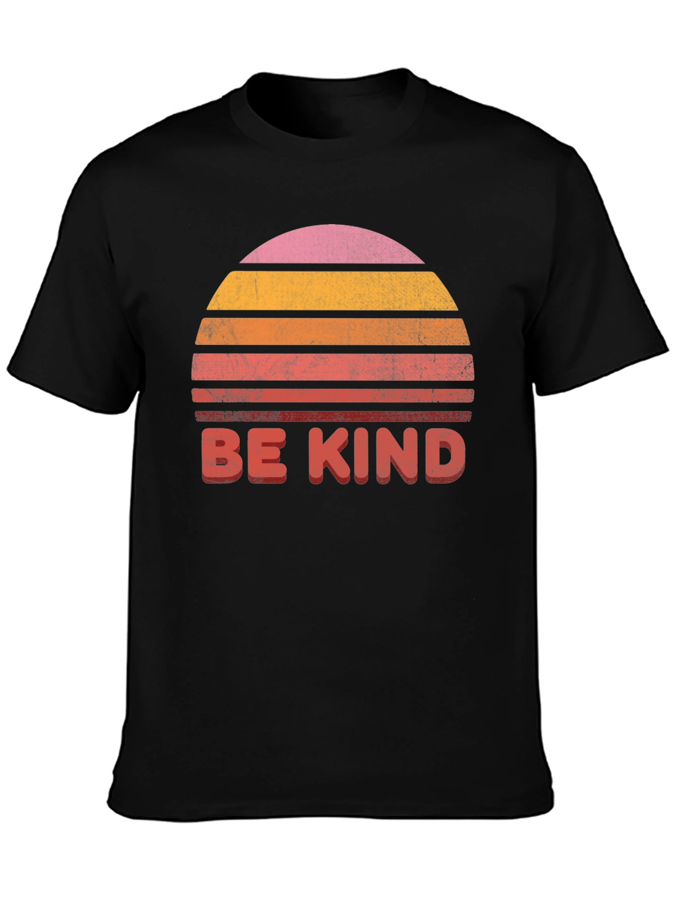 Retro Sunset Be Kind Graphic Tee
