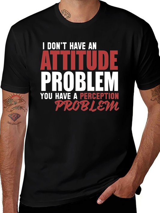 Attitude Problem Graphic Tee - Funny Slogan T-Shirt