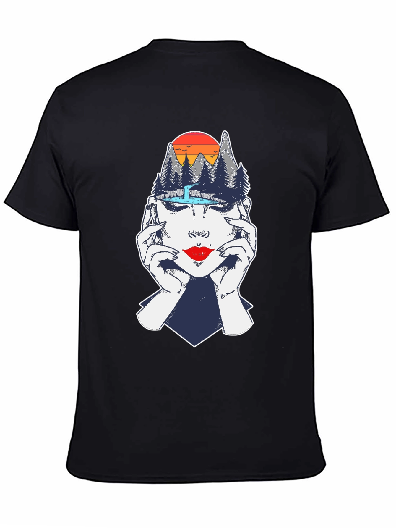 Mindscape Graphic Tee - Unisex Black T-Shirt