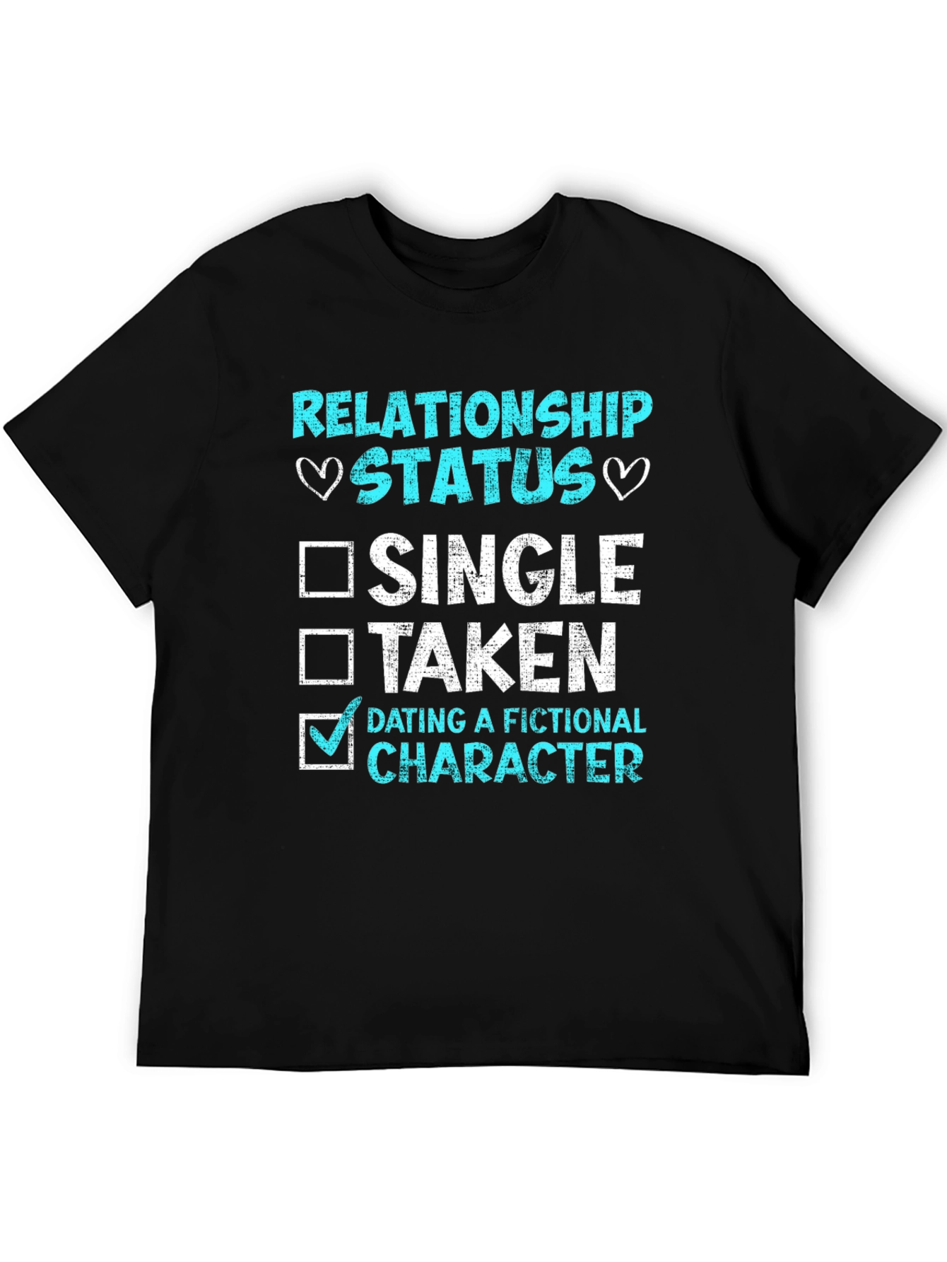 Relationship Status Fictional Character T-Shirt