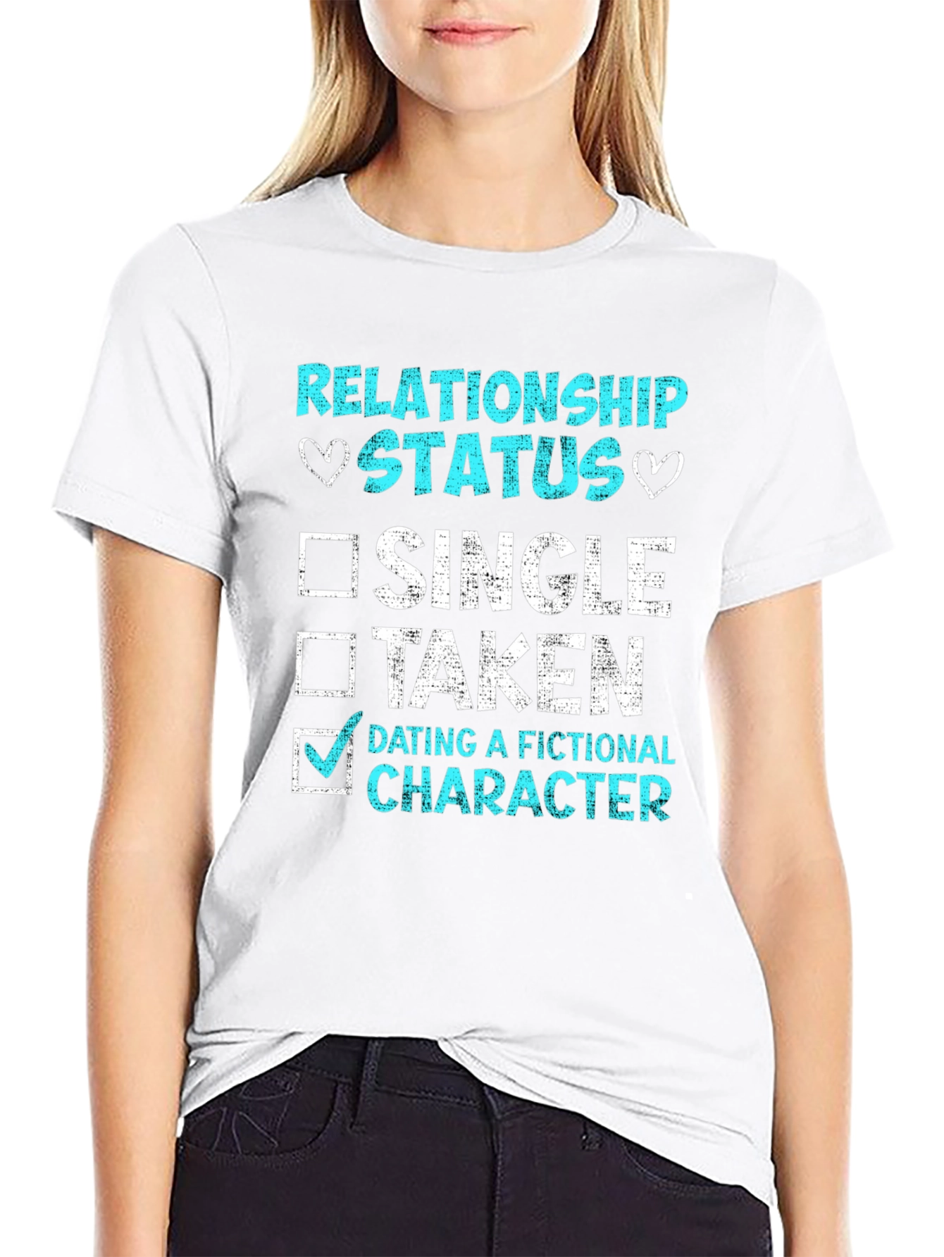 Relationship Status Fictional Character T-Shirt