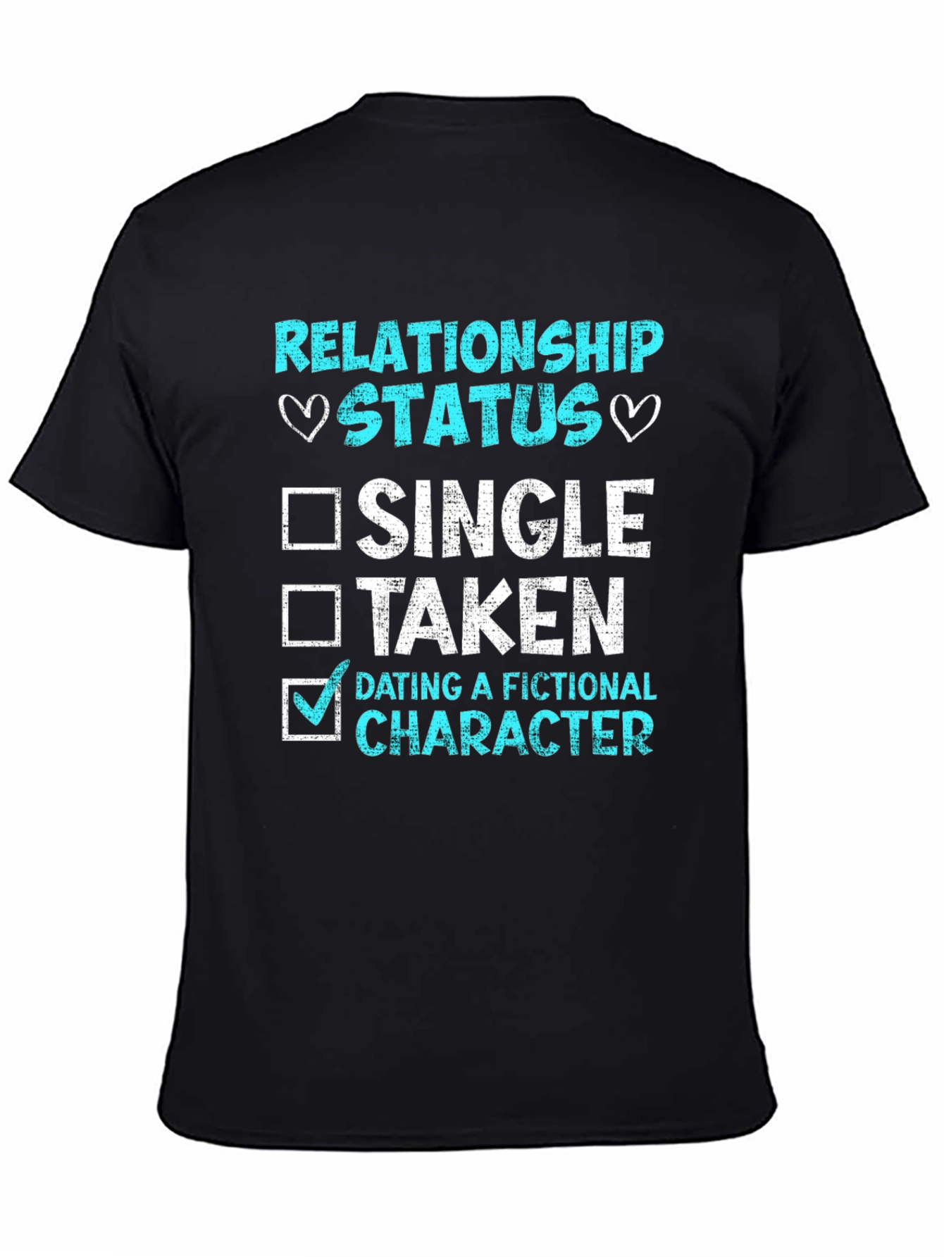 Relationship Status Fictional Character T-Shirt