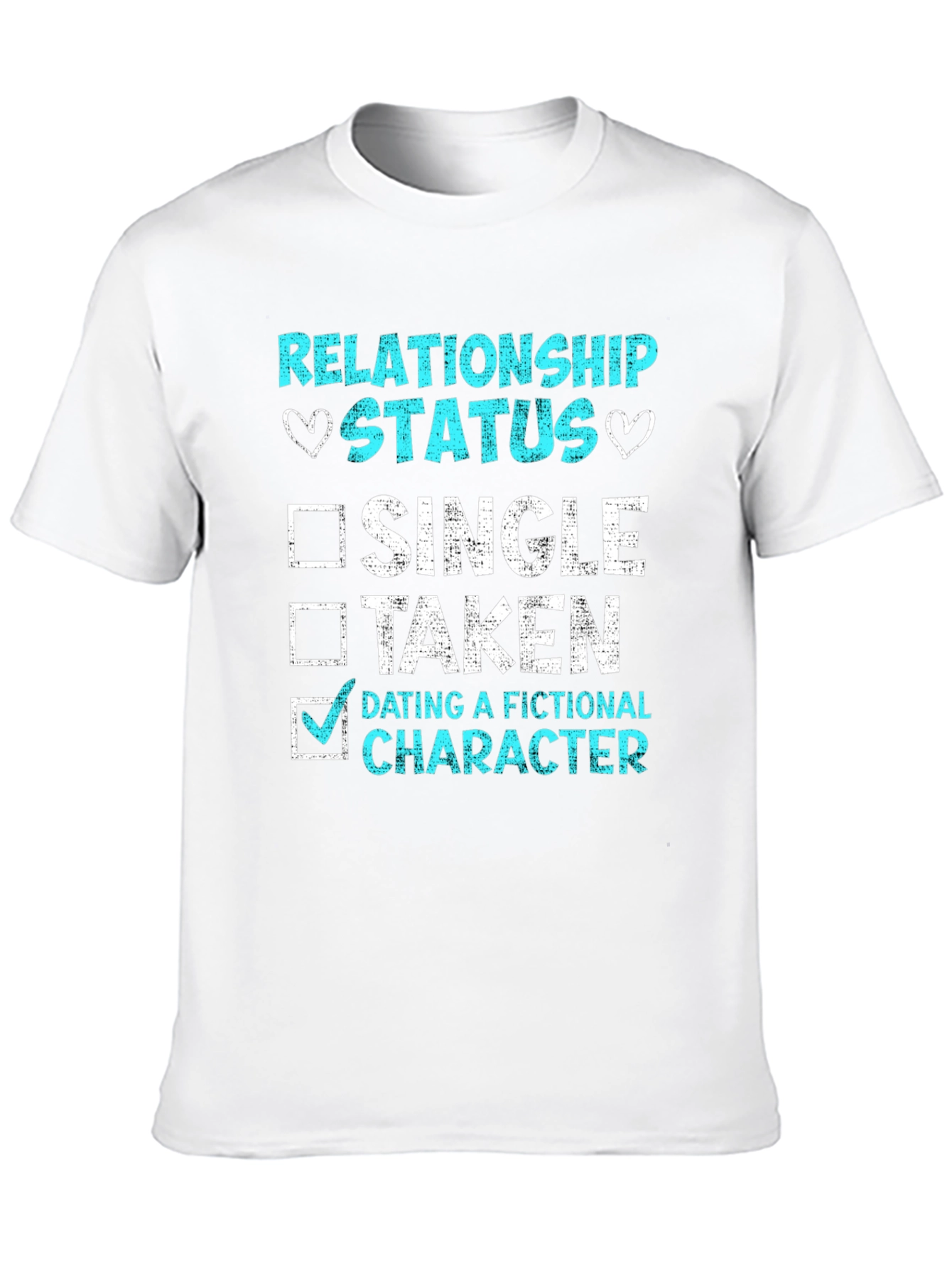 Relationship Status Fictional Character T-Shirt
