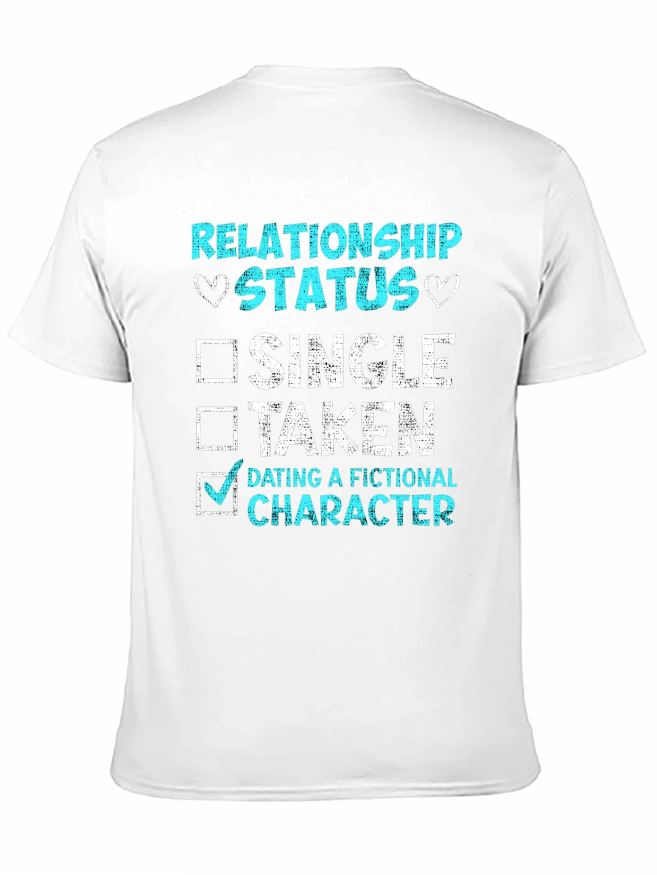 Relationship Status Fictional Character T-Shirt