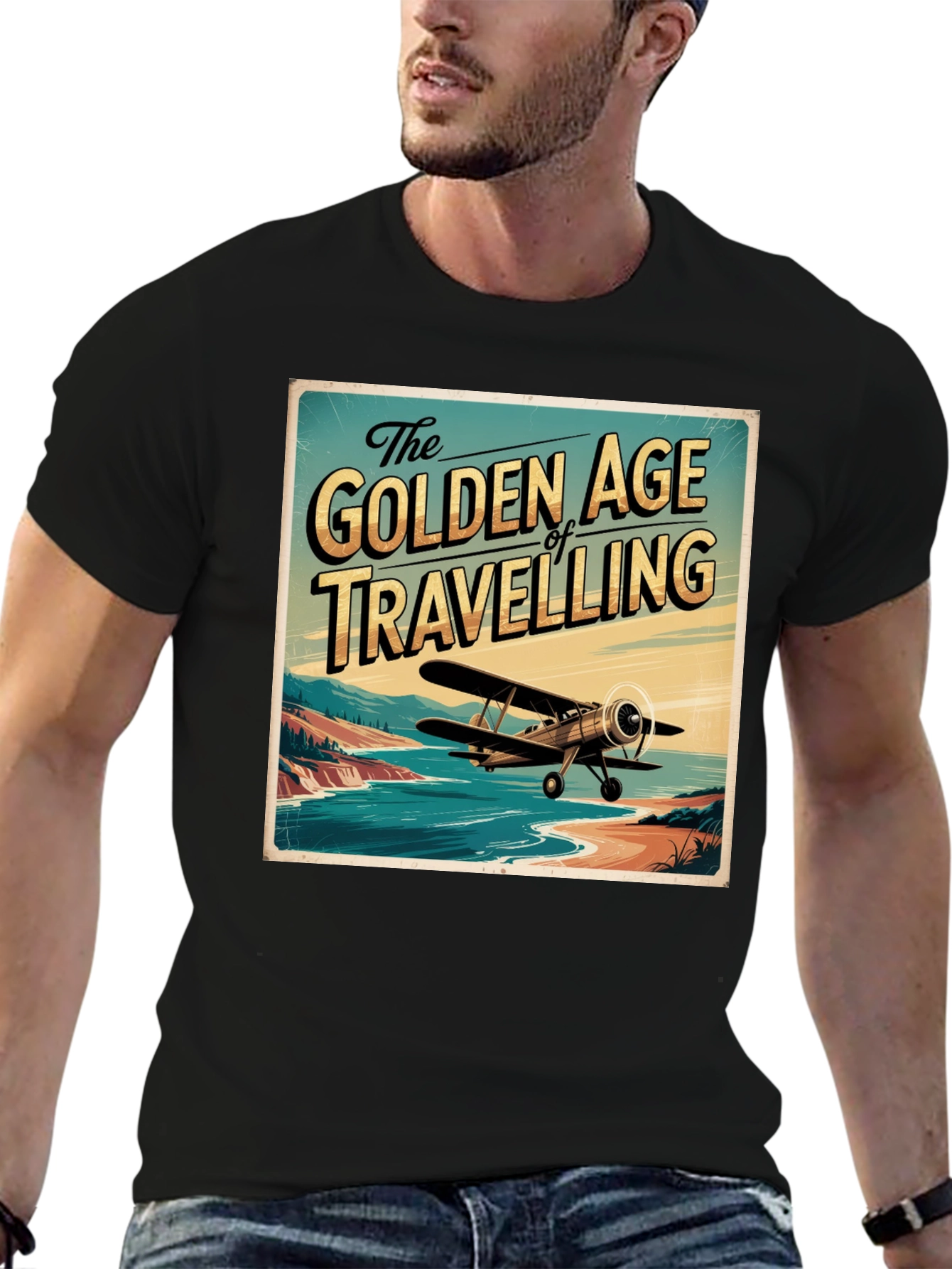 Golden Age of Travelling Graphic Tee