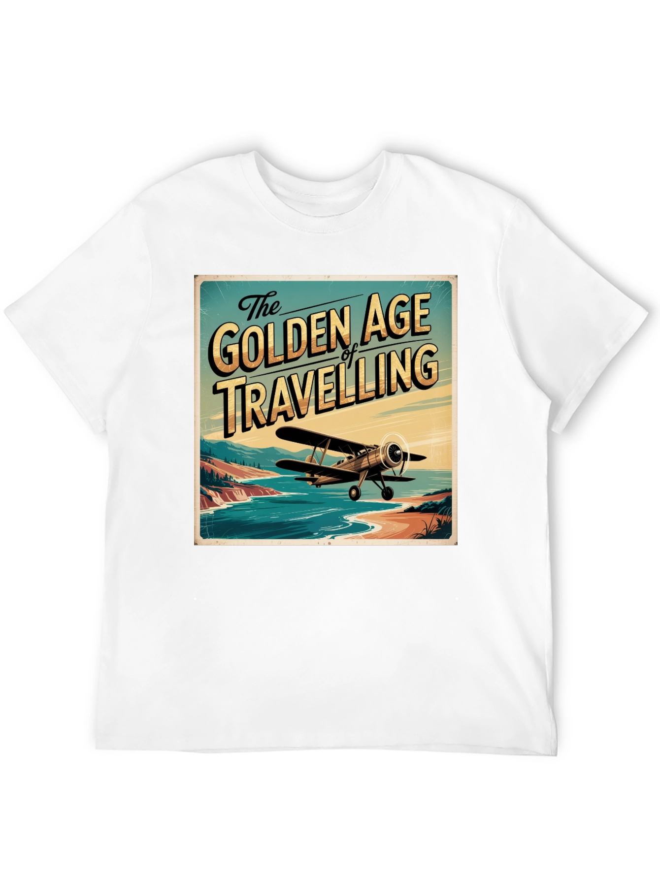 Golden Age of Travelling Graphic Tee