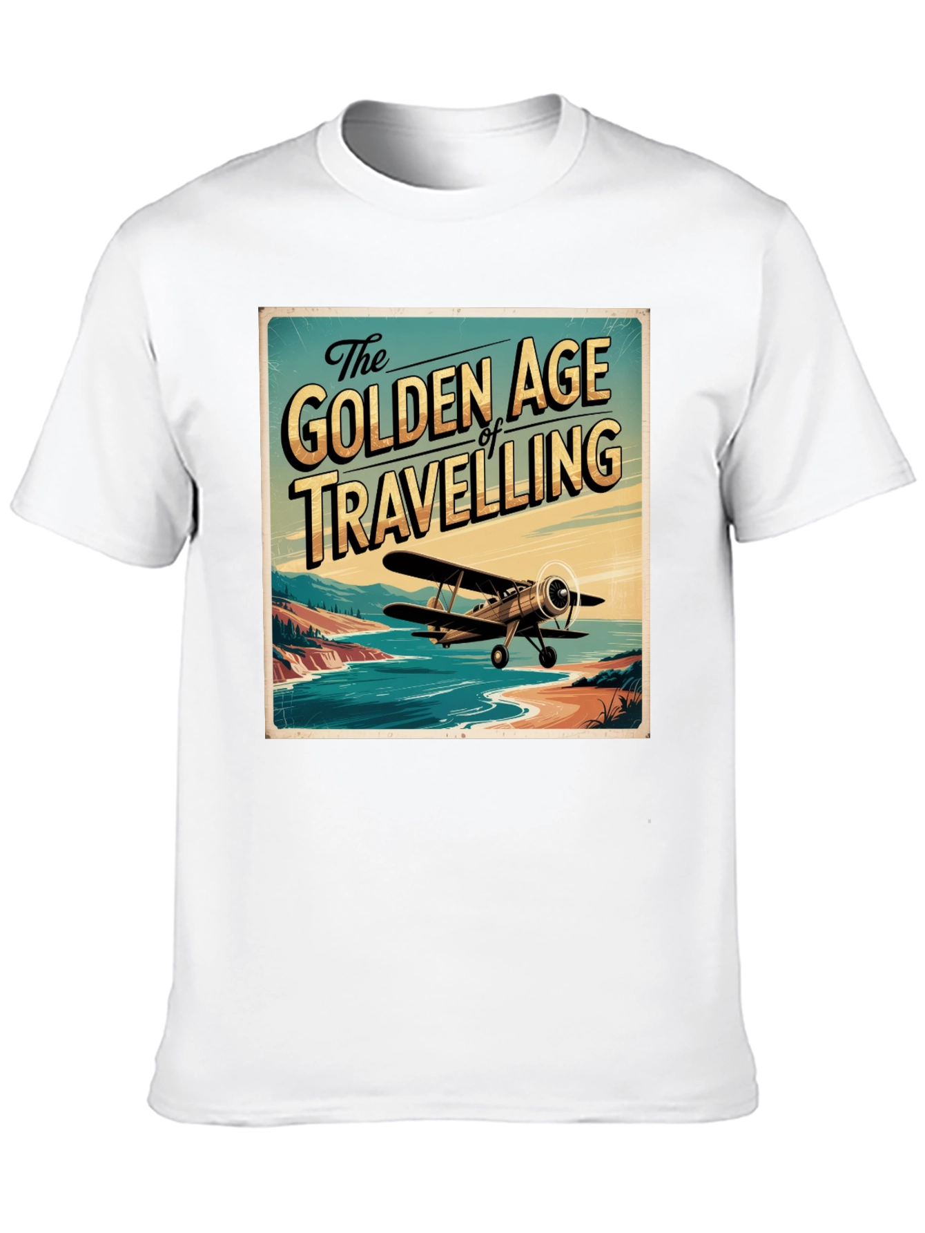 Golden Age of Travelling Graphic Tee