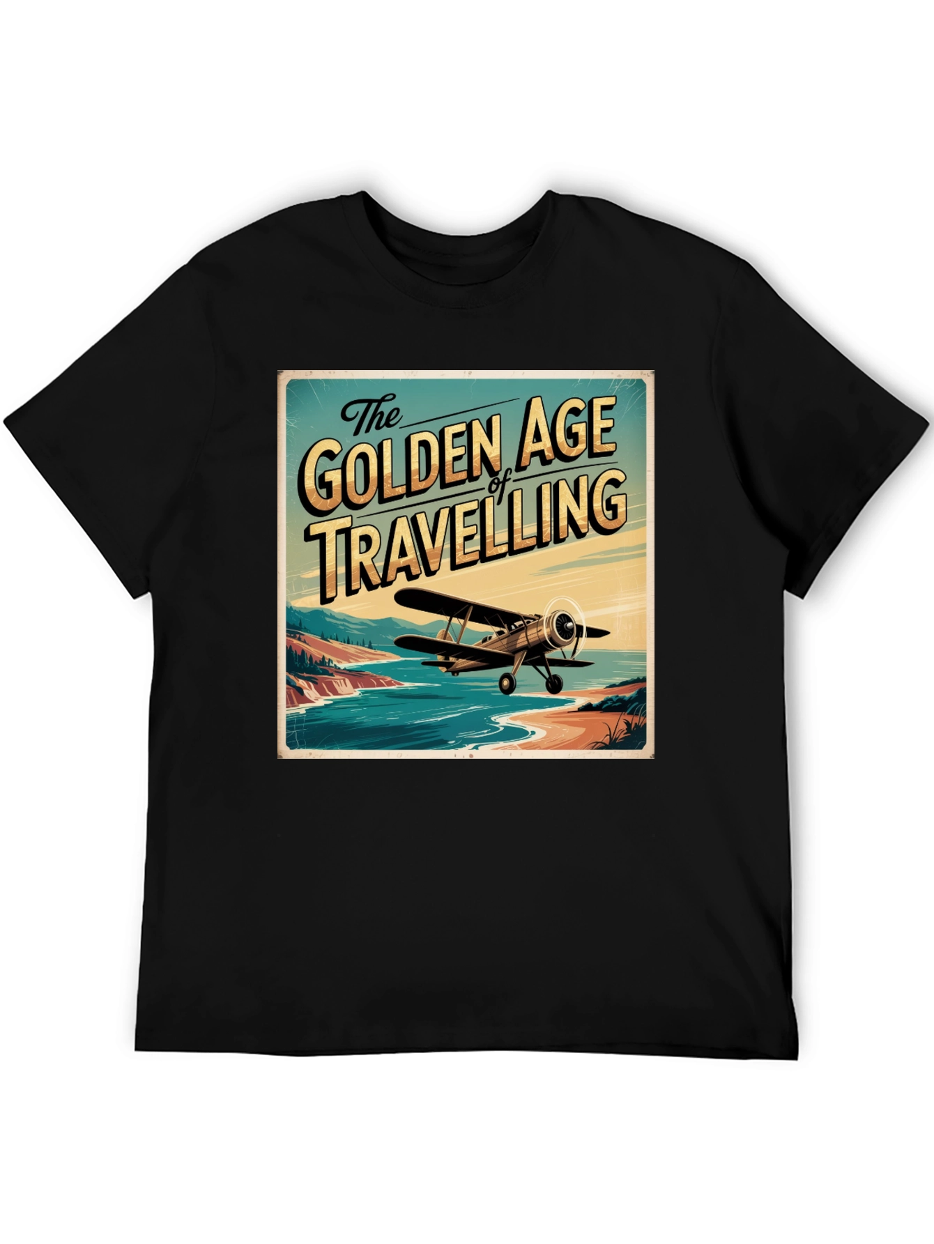 Golden Age of Travelling Graphic Tee