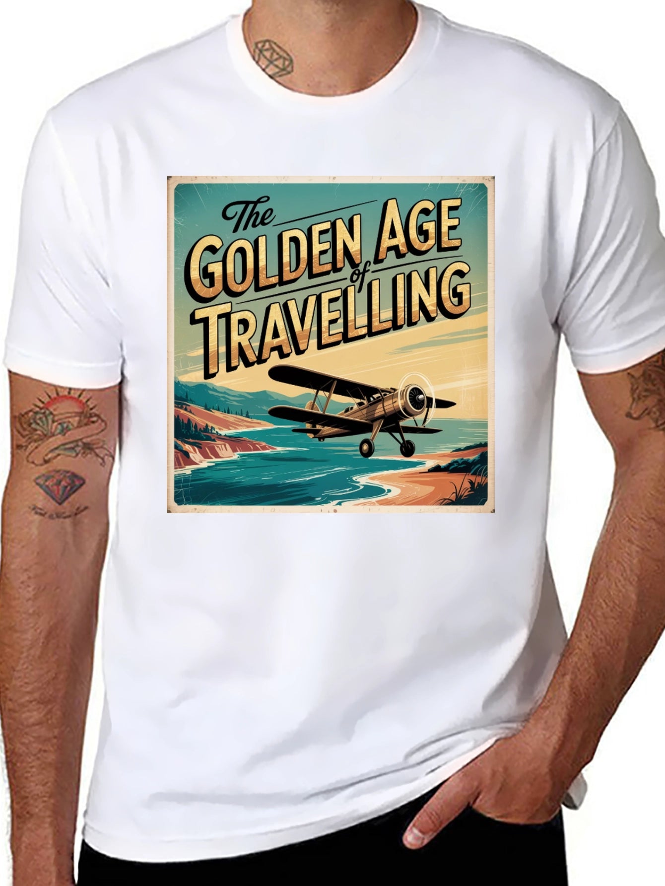 Golden Age of Travelling Graphic Tee