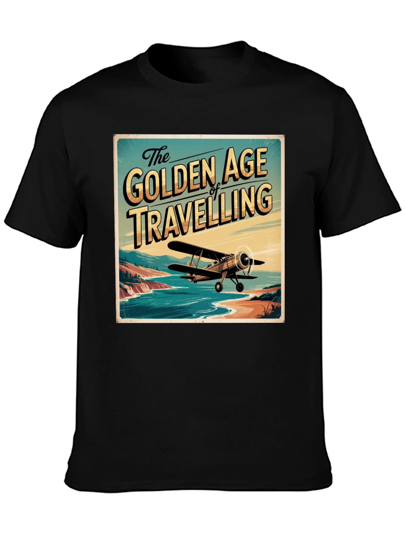 Golden Age of Travelling Graphic Tee