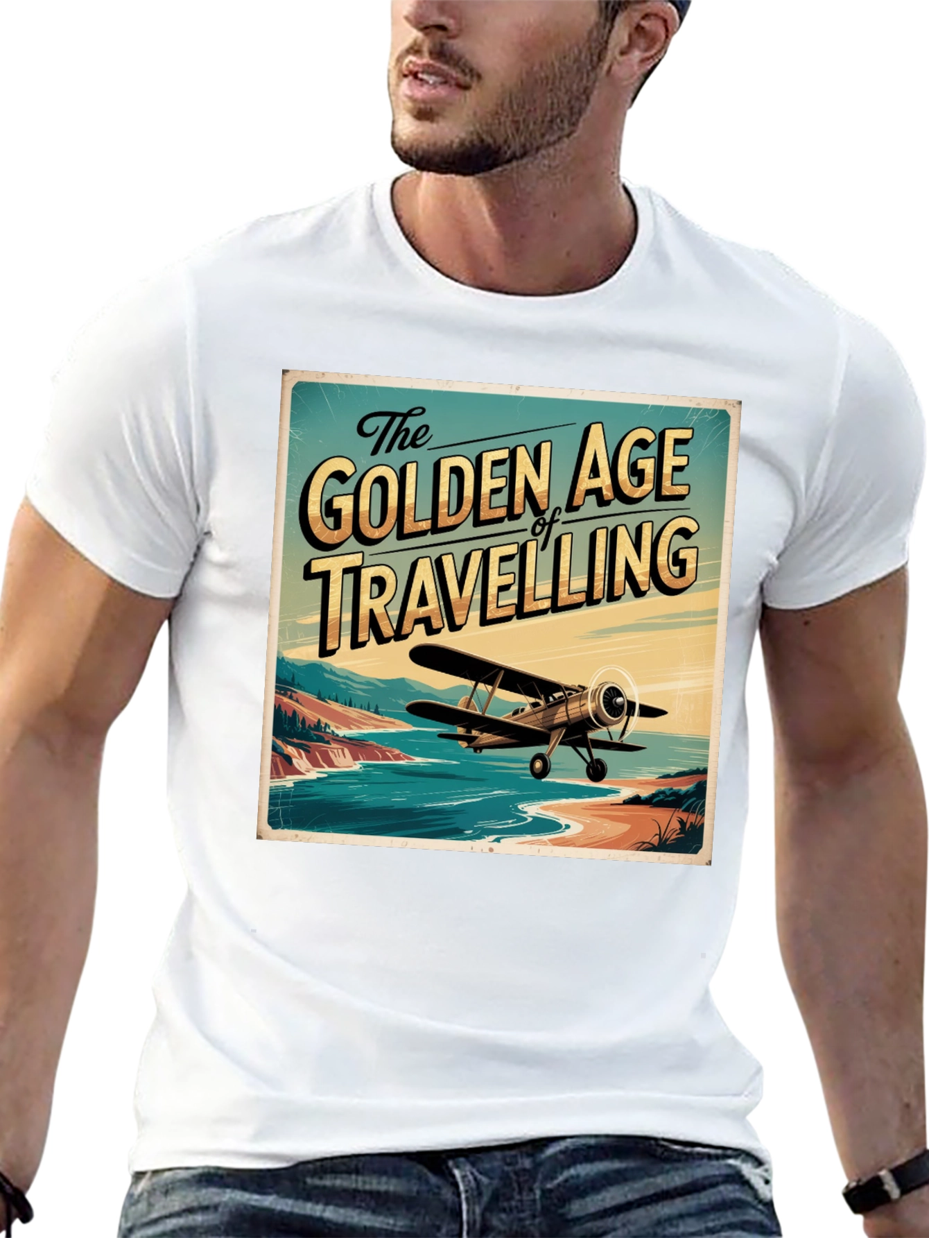Golden Age of Travelling Graphic Tee