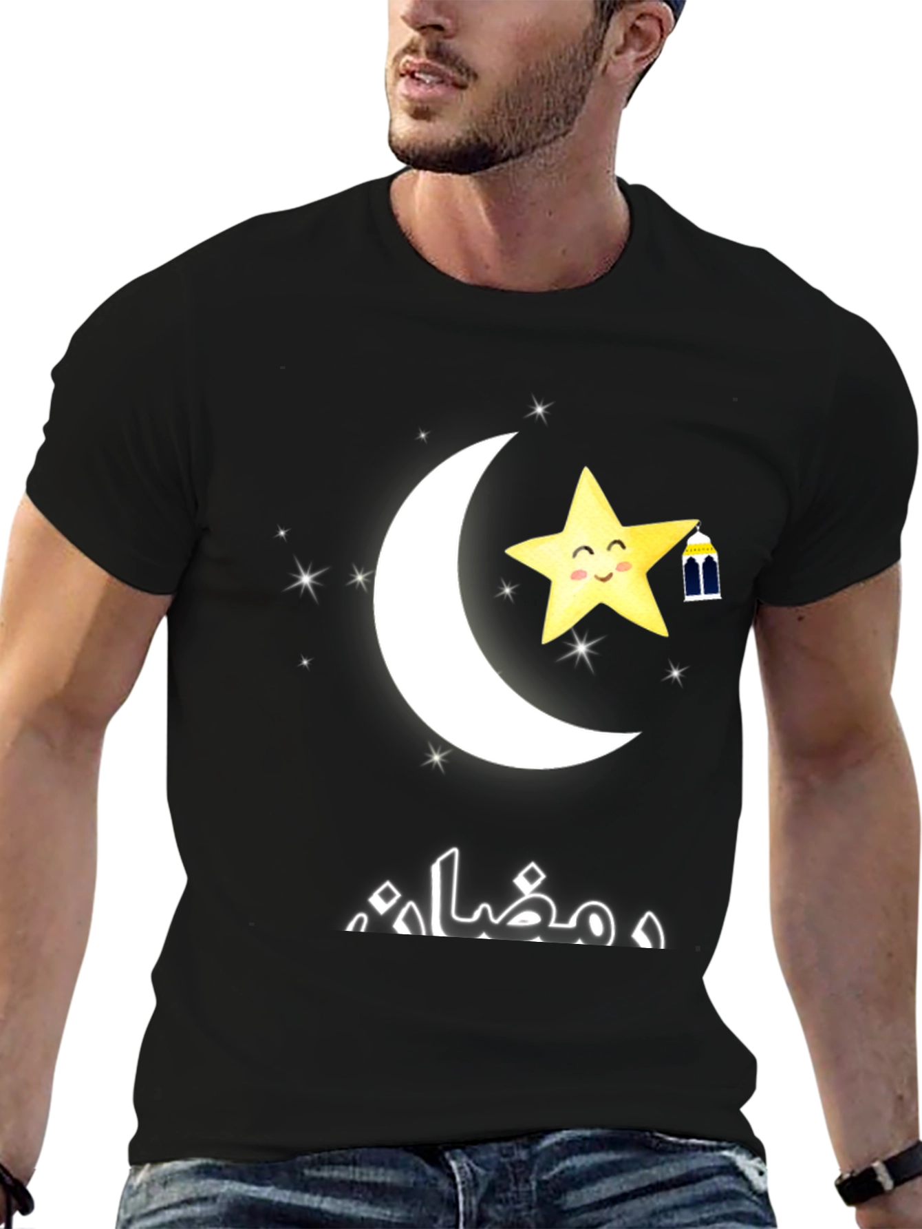 Ramadan Star & Moon Graphic Tee