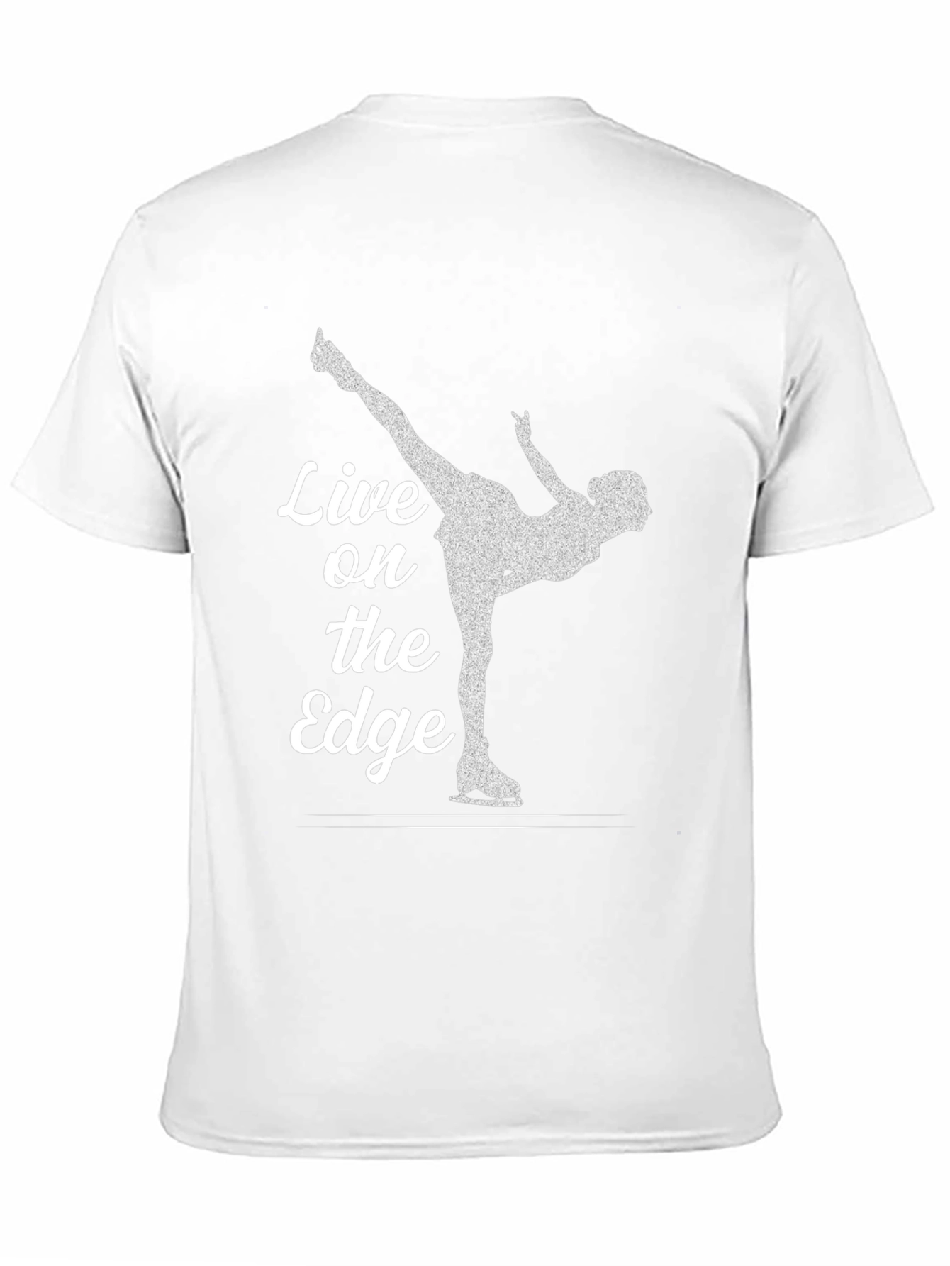 Live on the Edge Ice Skating T-Shirt