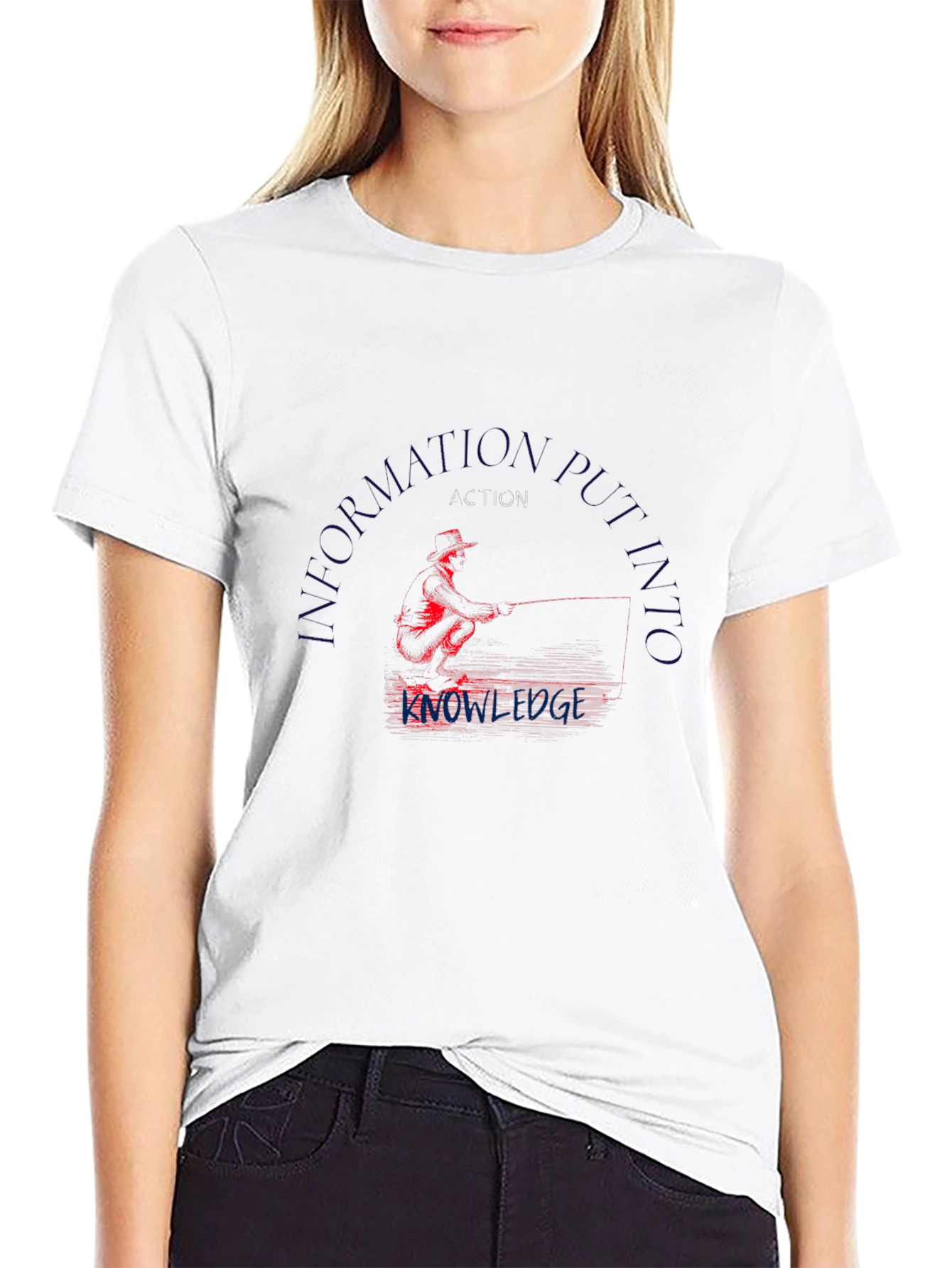 Information Putting in Knowledge T-Shirt