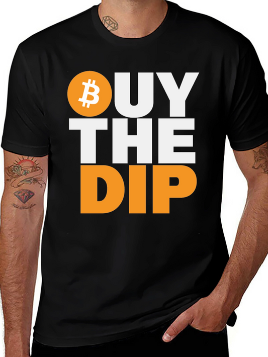 Buy The Dip Bitcoin Crypto T-Shirt