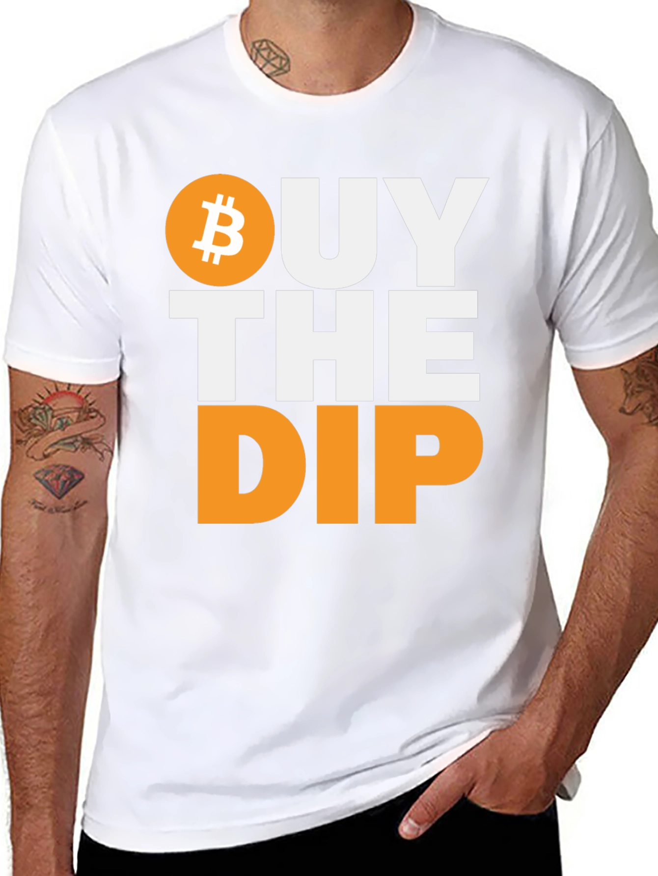 Buy The Dip Bitcoin Crypto T-Shirt