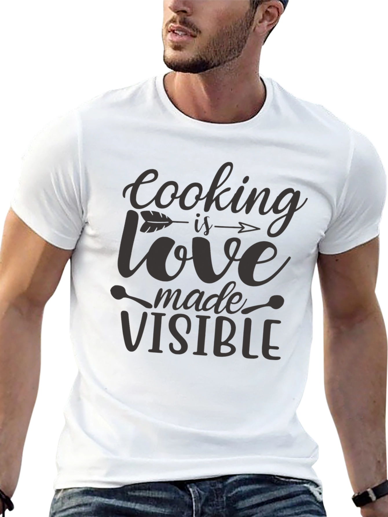 Cooking is Love Made Visible Black T-Shirt