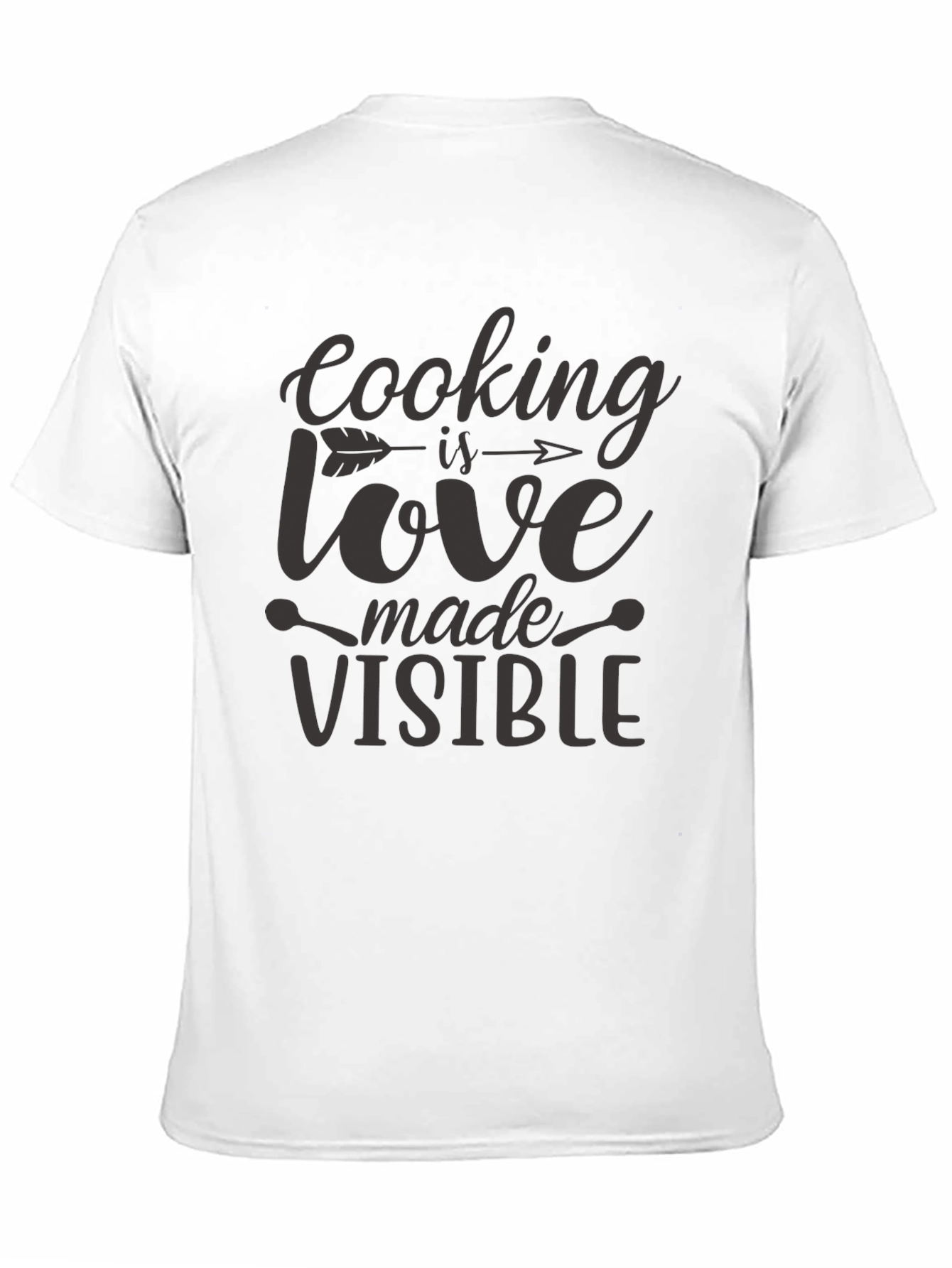 Cooking is Love Made Visible Black T-Shirt