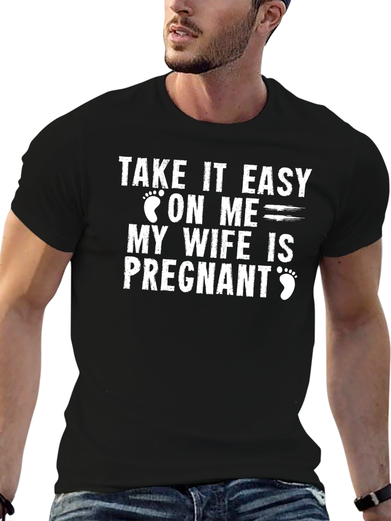 Pregnancy Announcement T-Shirt for Dad-to-Be