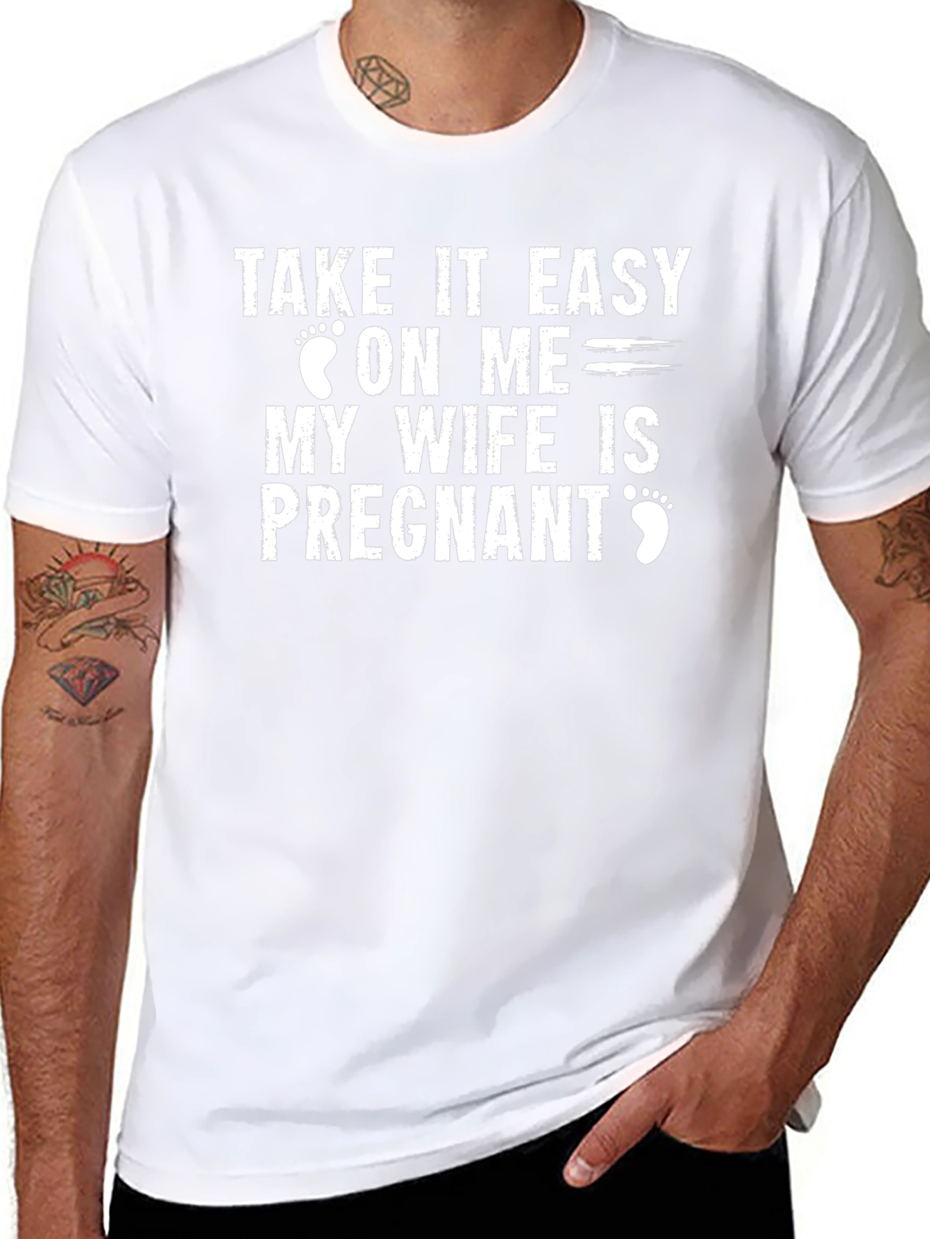 Pregnancy Announcement T-Shirt for Dad-to-Be