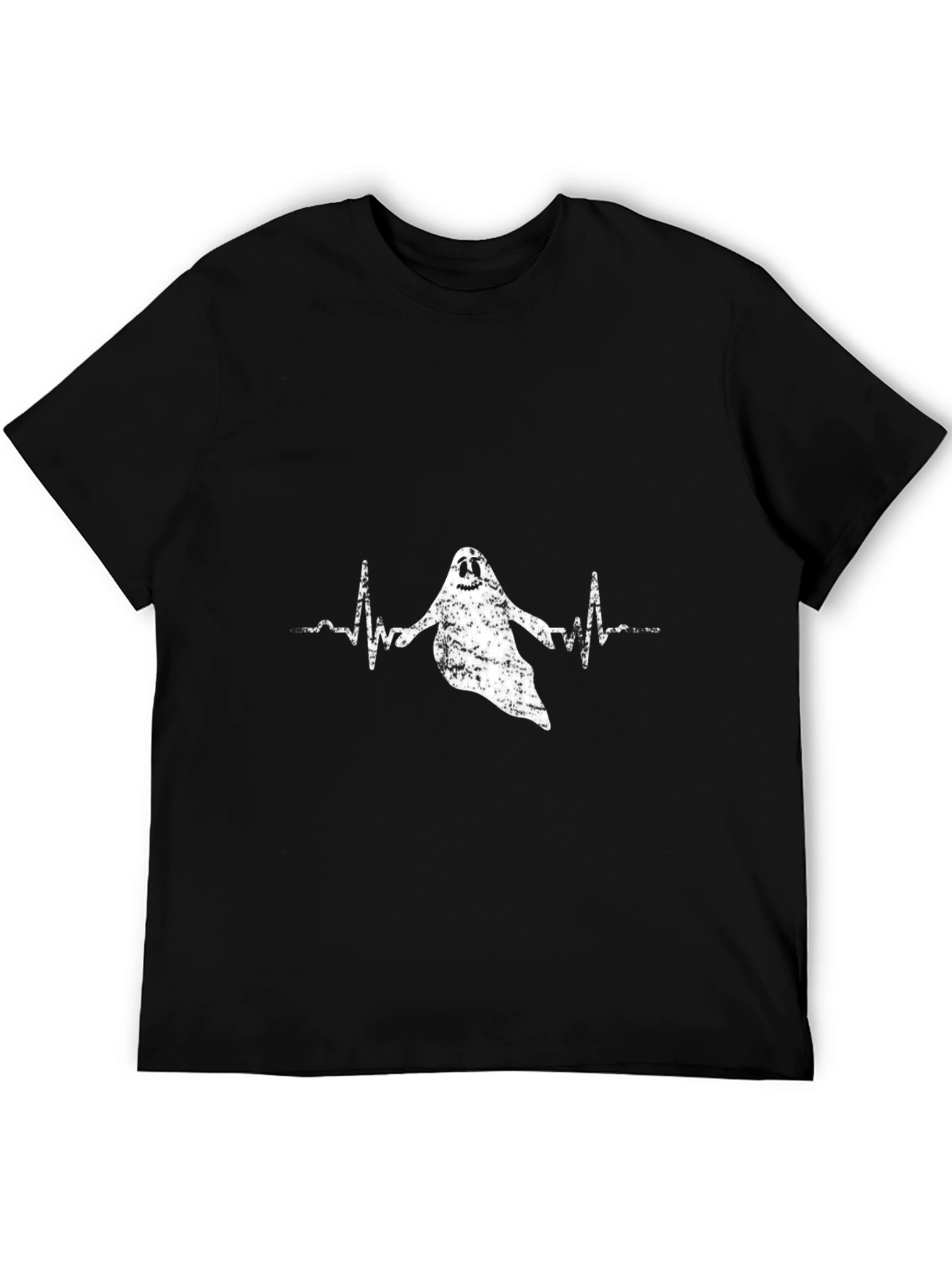 Ghost Heartbeat T-Shirt - Spooky Fun!