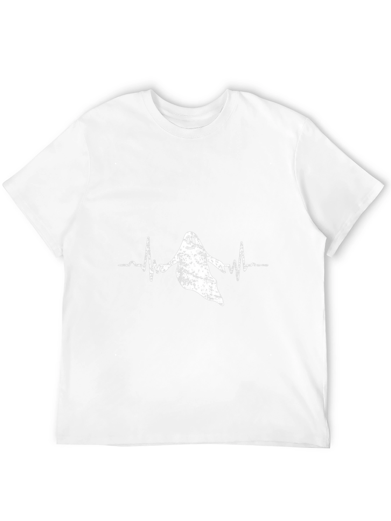Ghost Heartbeat T-Shirt - Spooky Fun!