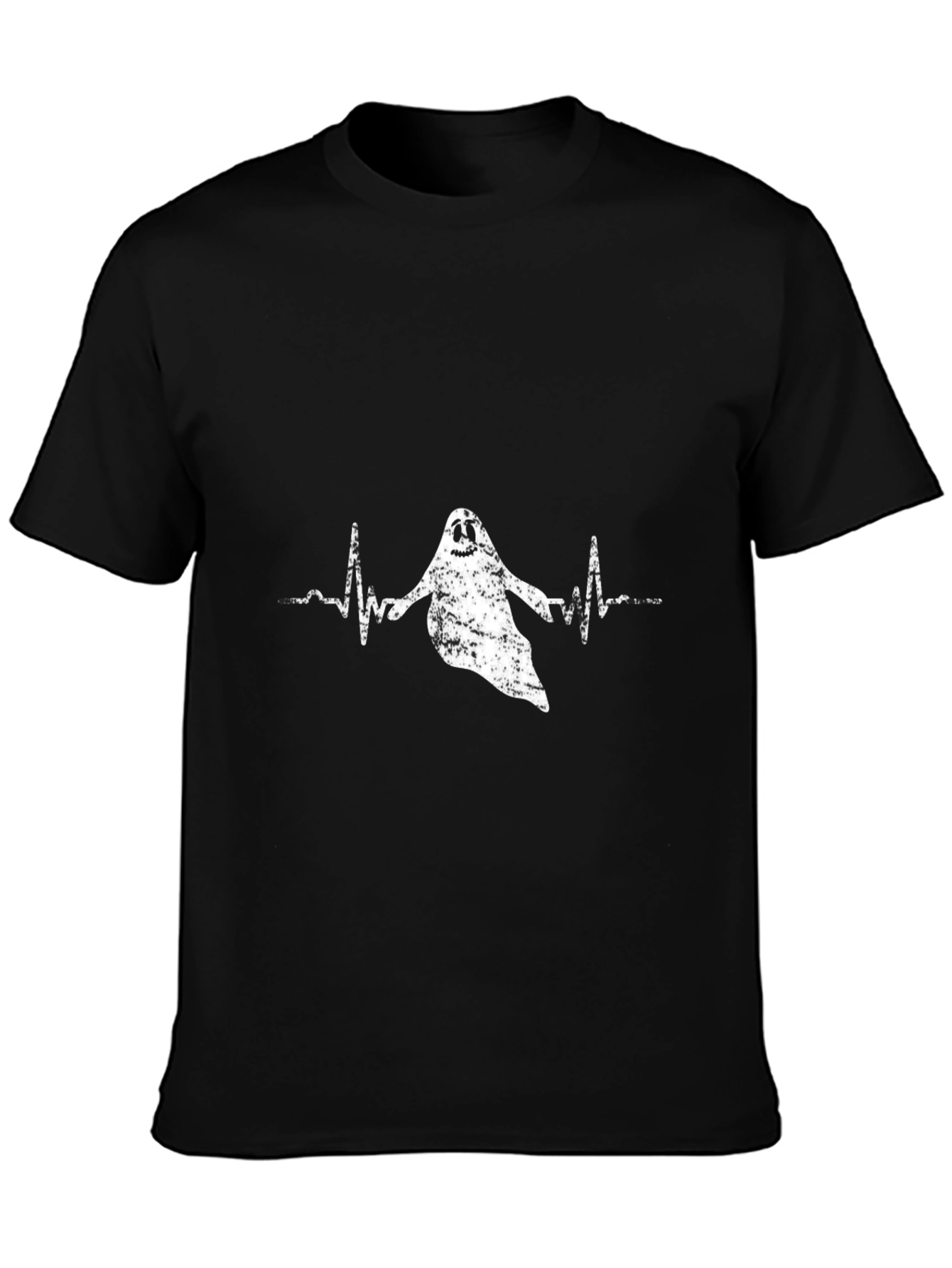 Ghost Heartbeat T-Shirt - Spooky Fun!