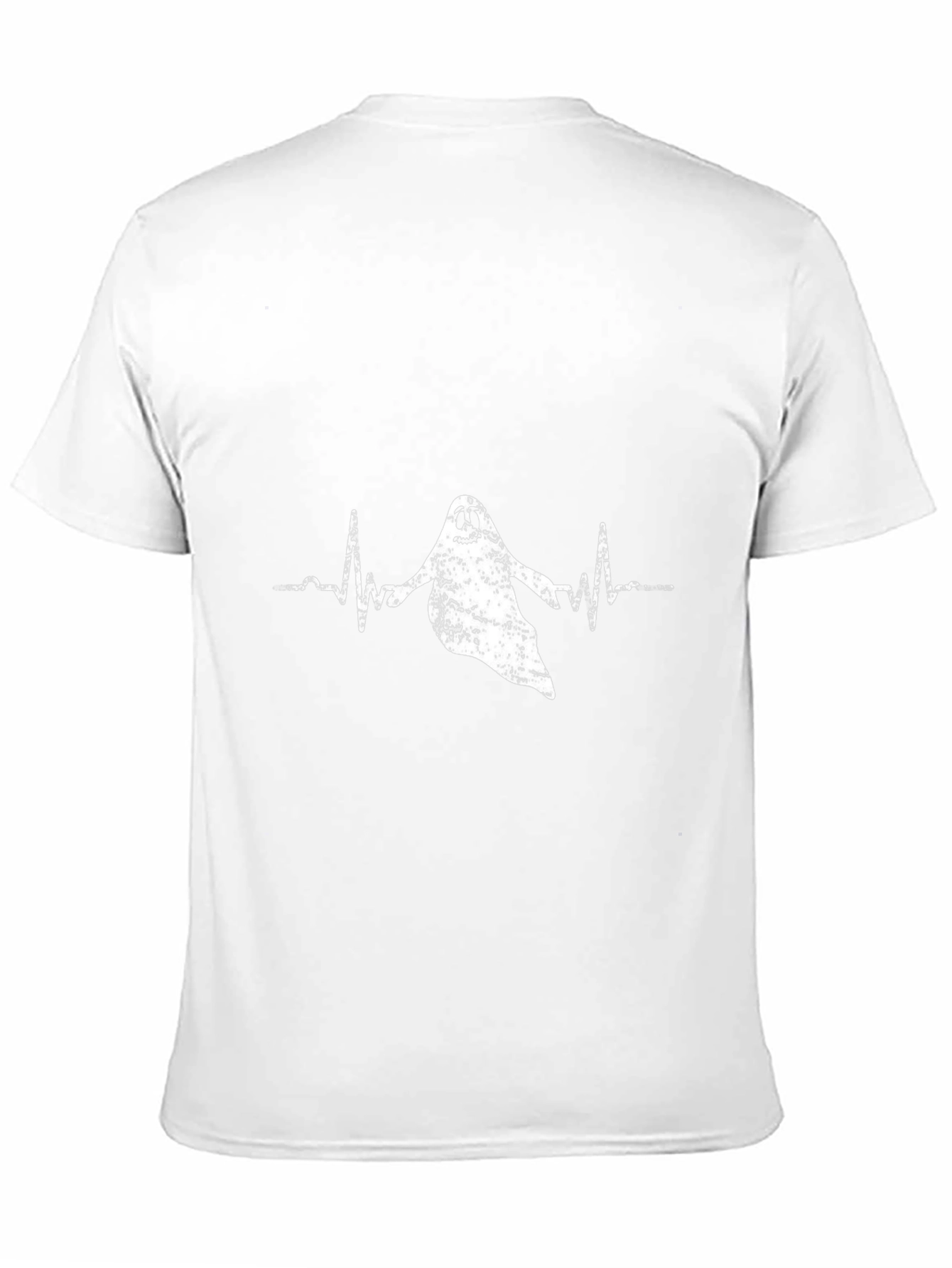 Ghost Heartbeat T-Shirt - Spooky Fun!