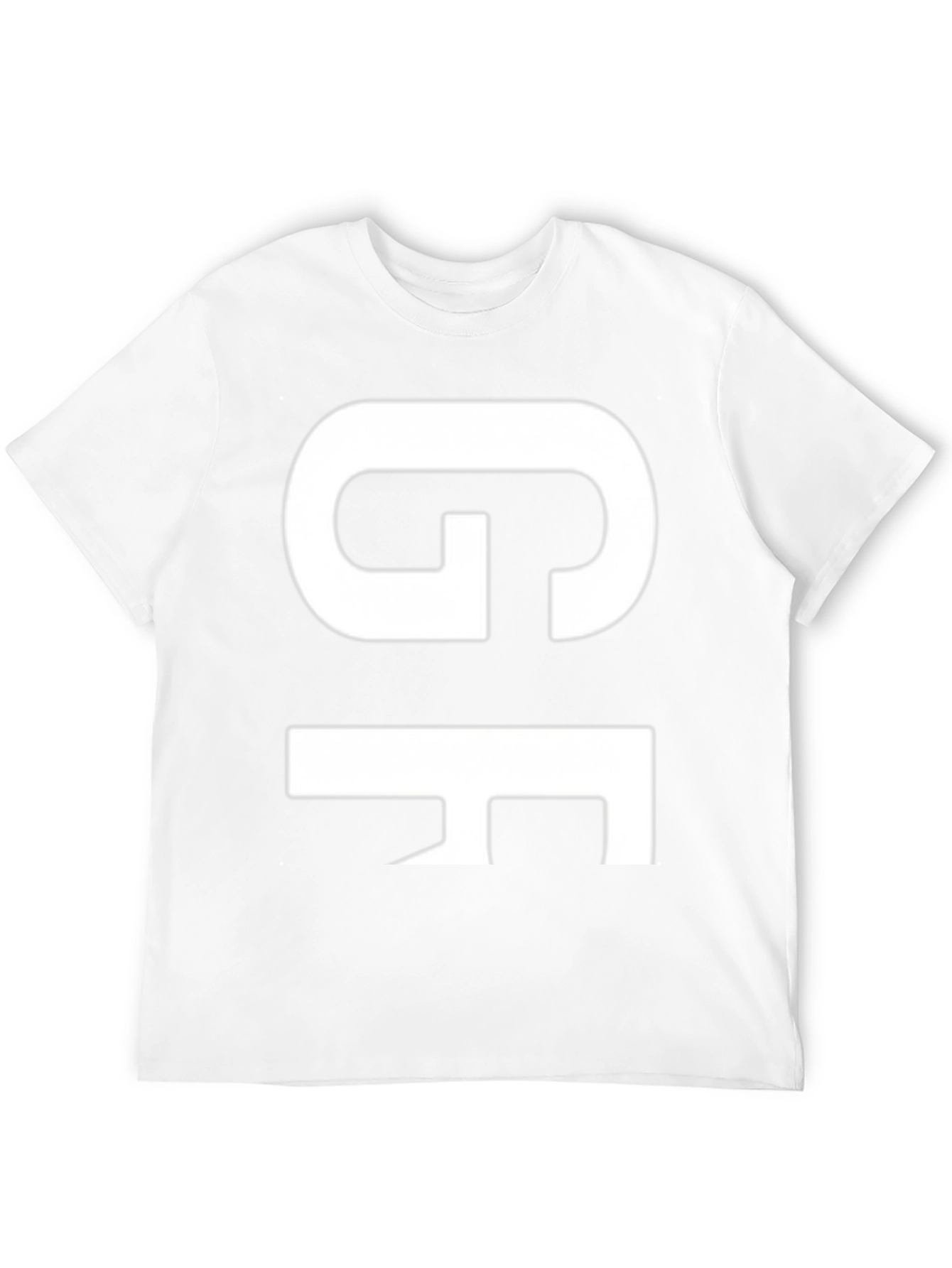 GF Bold Graphic T-Shirt - Black Cotton Blend