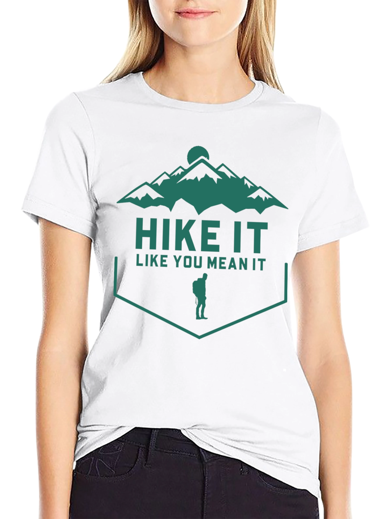 Hike It Like You Mean It Graphic Tee